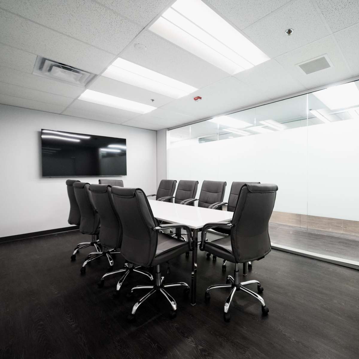 Modern Sleek 10 Person Conference Room- Whiteboard/Tv - Towson in Towson Image in Towson, Towson, MD