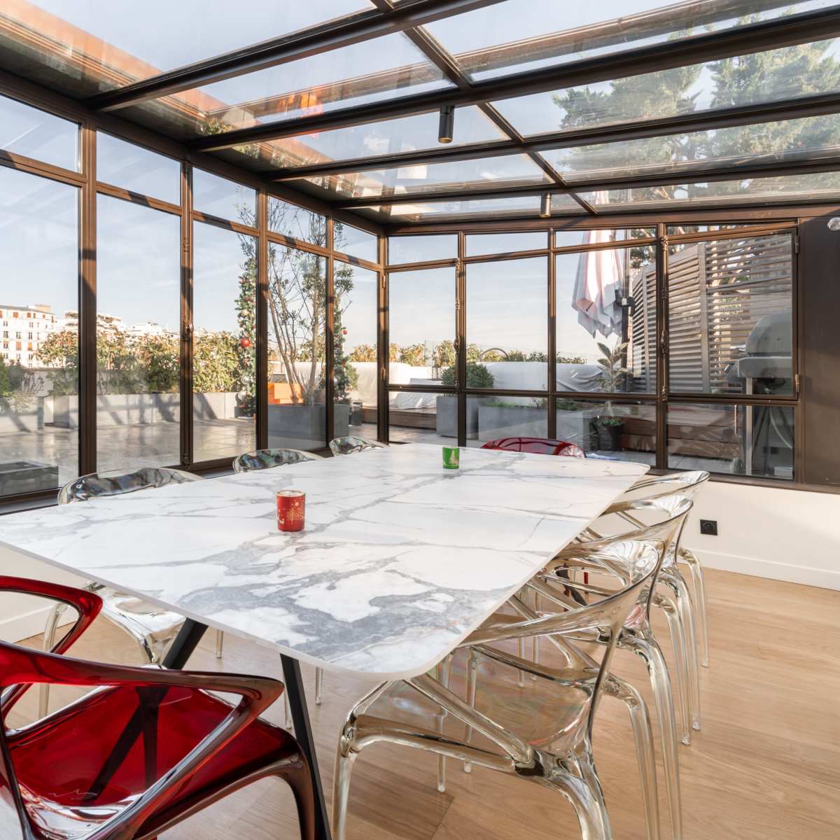 Splendide Appartement Rooftop Jacuzzi Vue Tour Eiffel in Paris Image in Passy, Paris, 