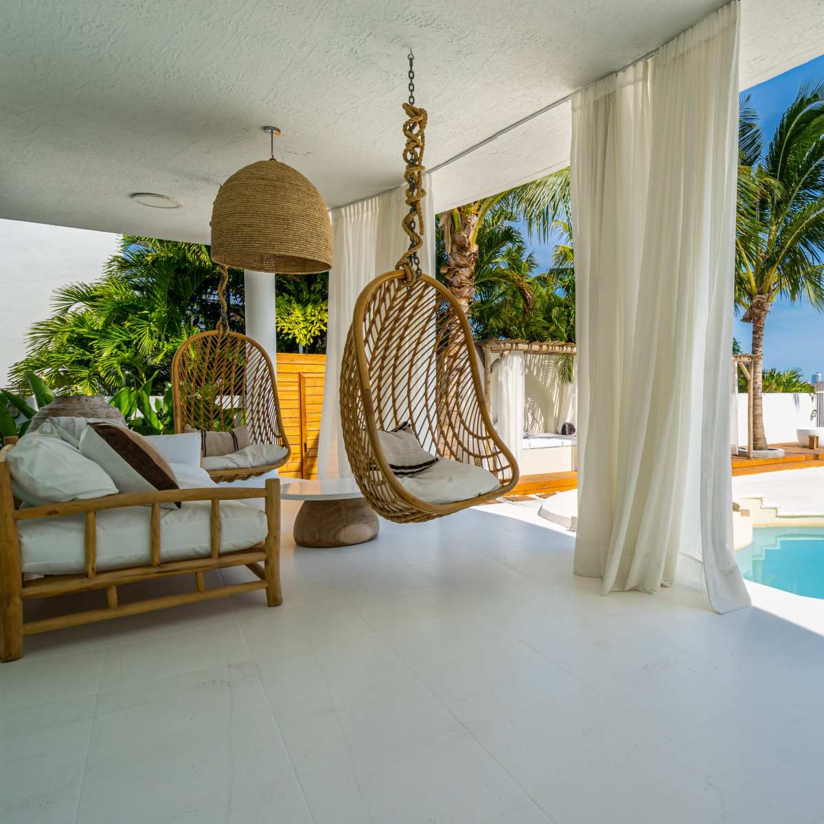Bali/Tulum Style Backyard! Biscayne Bay Waterfront- Perfect for ...