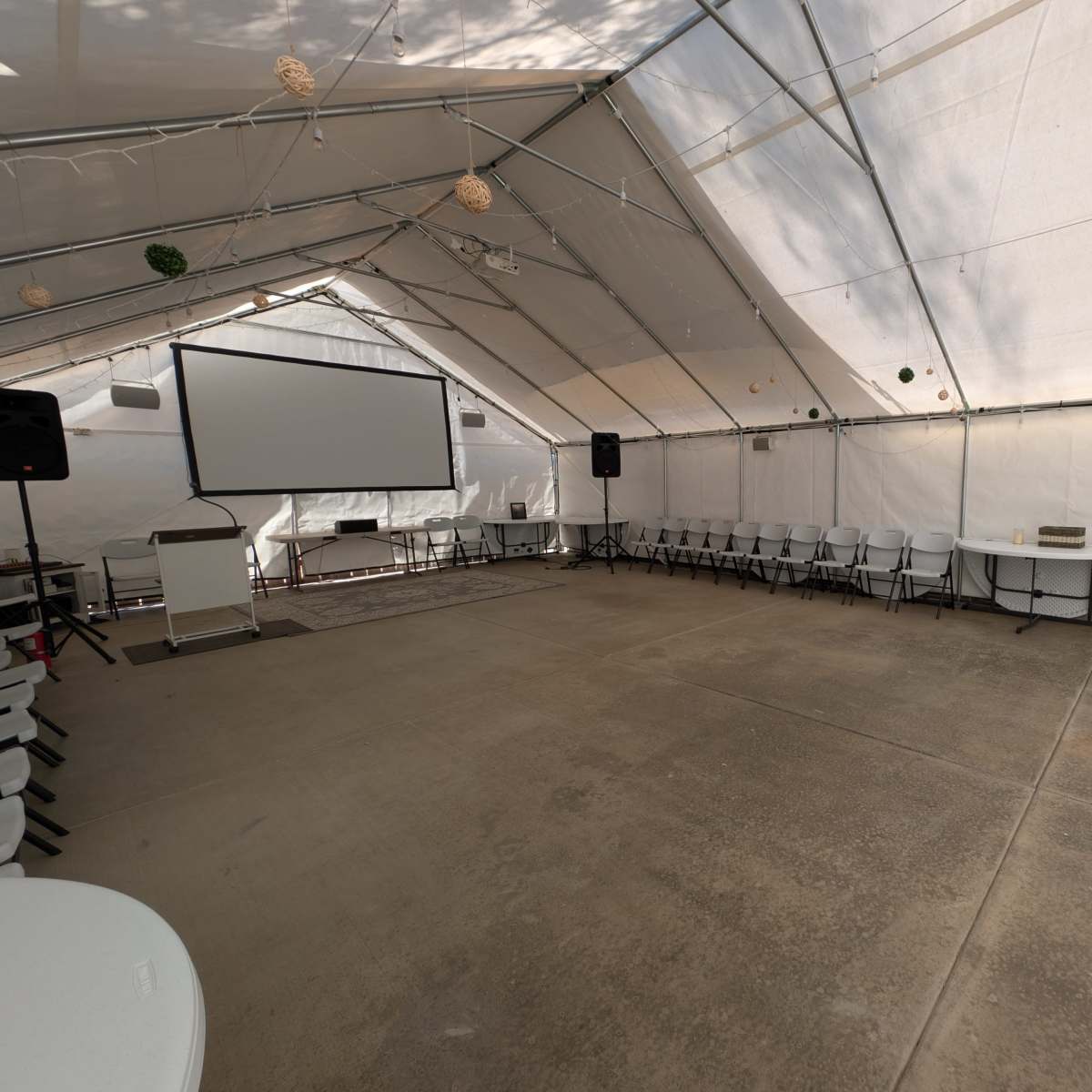 Amazing Production Space - Tent at the Rescue in Lakeside Image in , Lakeside, CA