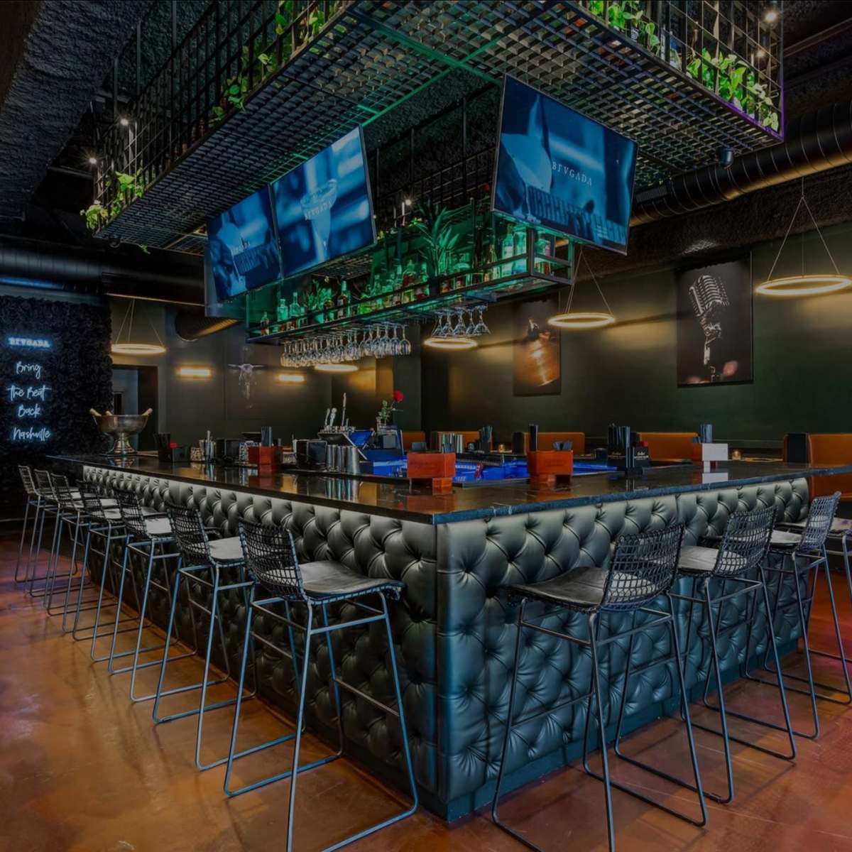 downtown restaurant, a block away from Broadway in Nashville Image in The District, Nashville, TN