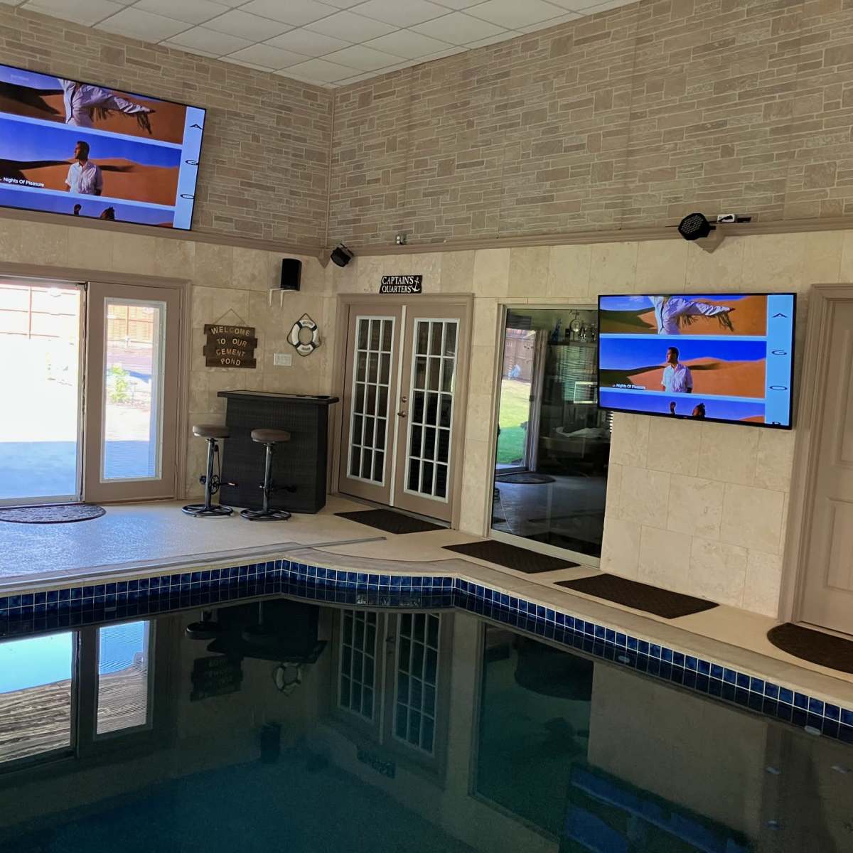 Separate building with an indoor heated swimming pool. in Grand prairie Image in Grand Prairie, Grand prairie, TX