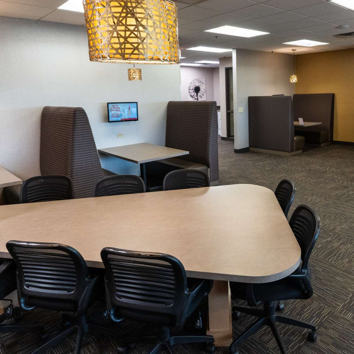 6 Person Conference Room w/ TV & Whiteboard in St Louis Park Image in Blackstone, St Louis Park, MN