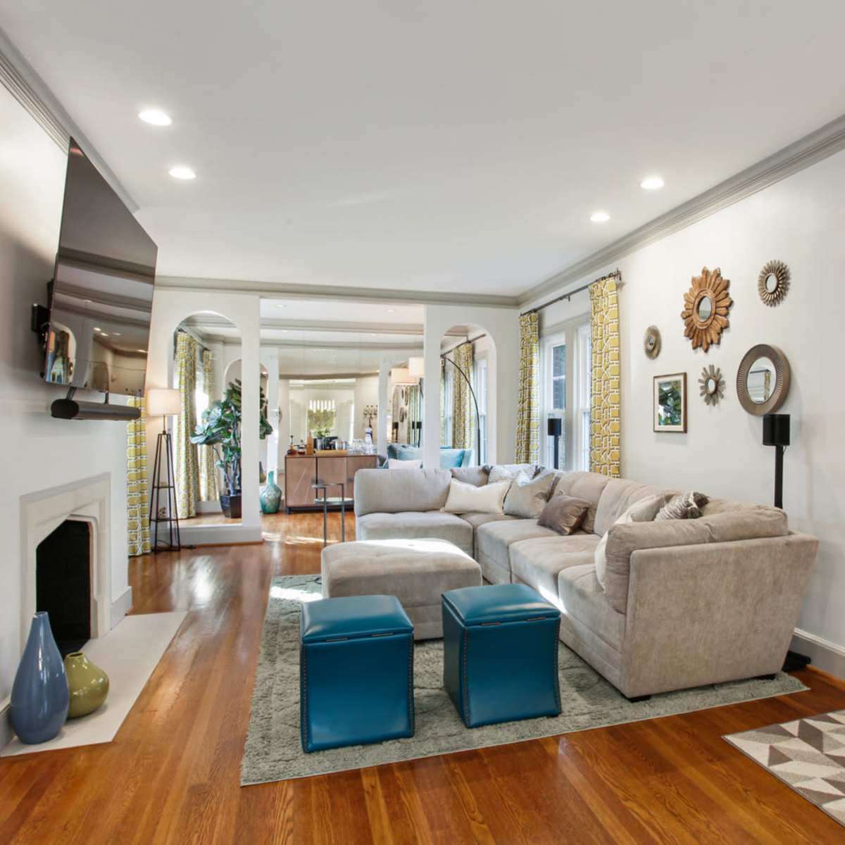 English Tudor Home with Zen Backyard in Atlanta Image in Morningside-Lenox Park, Atlanta, GA