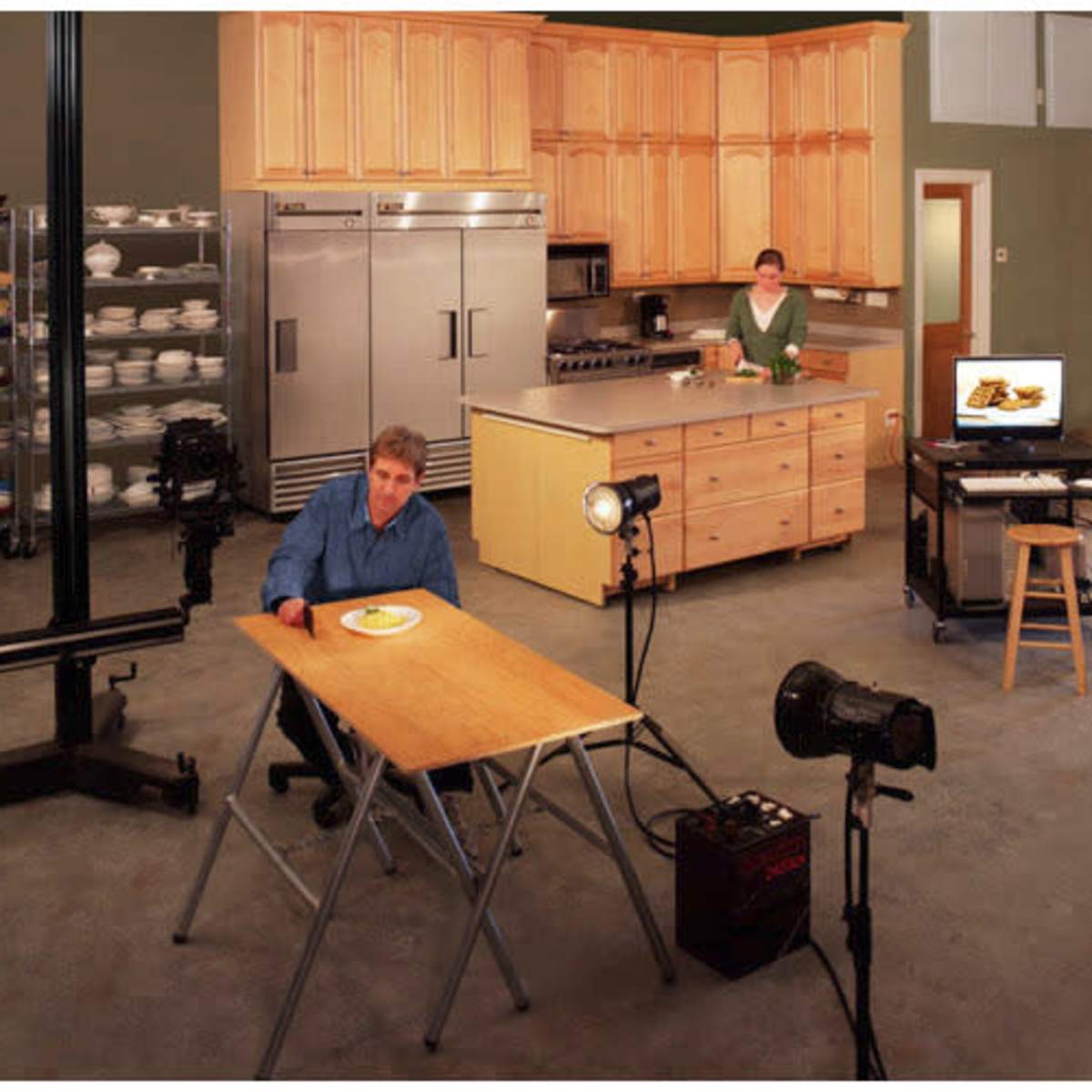 Photo and Video studio space with full commercial kitchen. Also ...