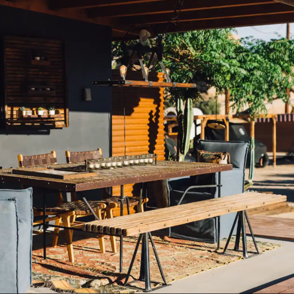 Mod West Ranch: Breathtaking Boulder Playground in Pioneertown Image in , Pioneertown, CA