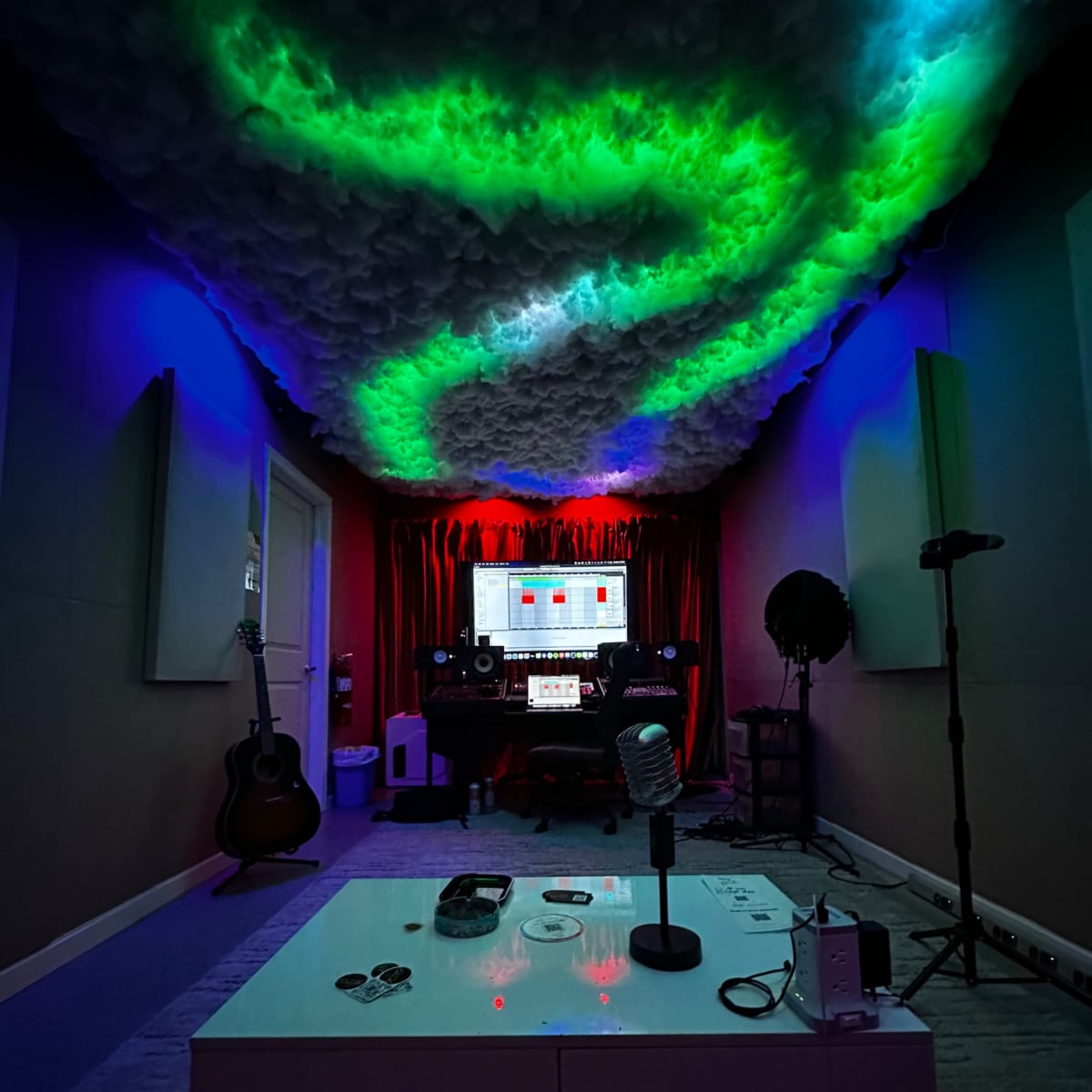 Recording studio track lighting on sale