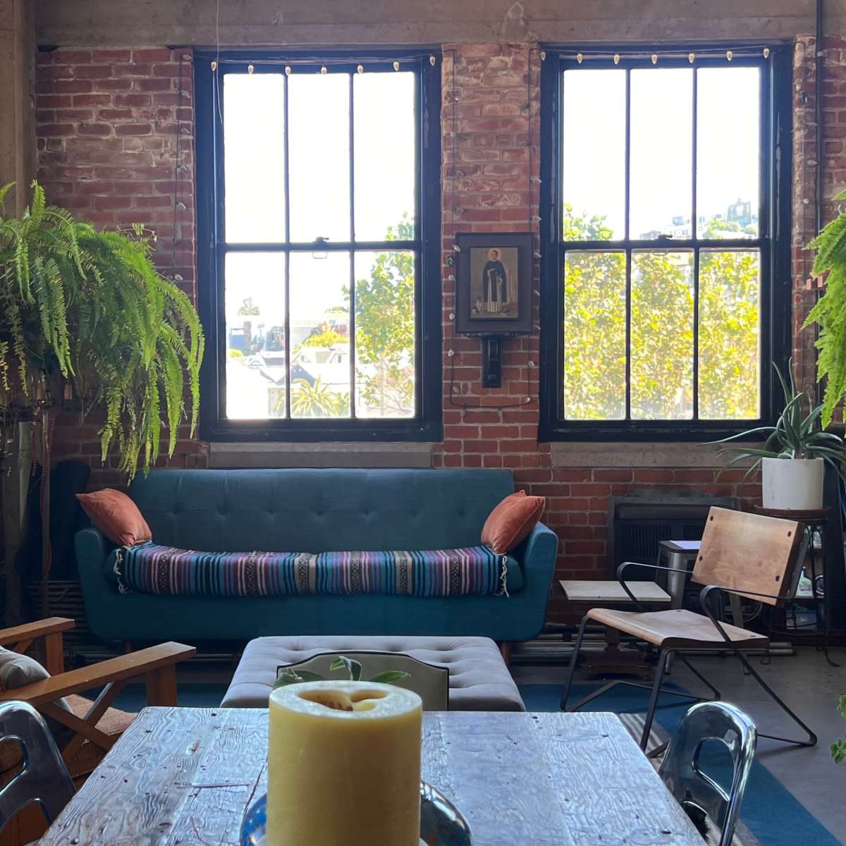Visual Reference: Sf Art Live Work Loft Big Windows High Ceilings San