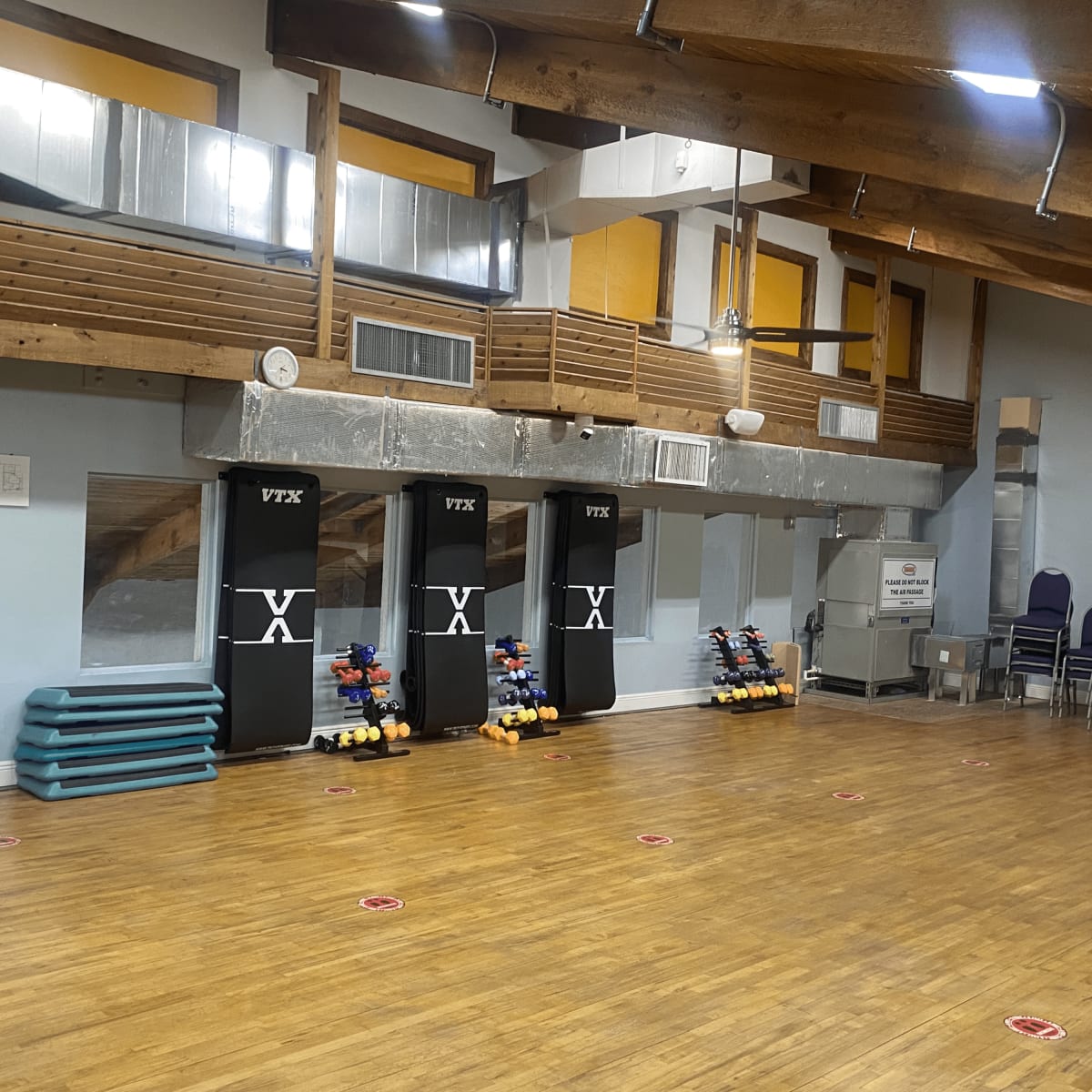 Fitness Gym Aerobic/Dance Area with Full Mirrors, Tamarac, FL ...