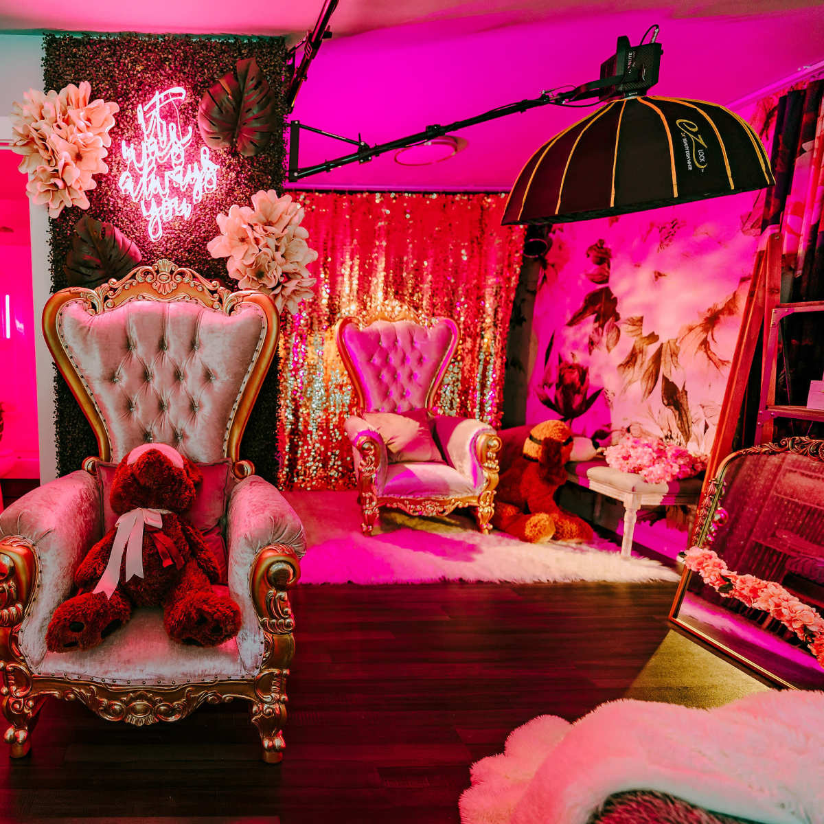 Dainty Sensual Bedroom + Free Lights in Houston Image in Deerfield Village, Houston, TX