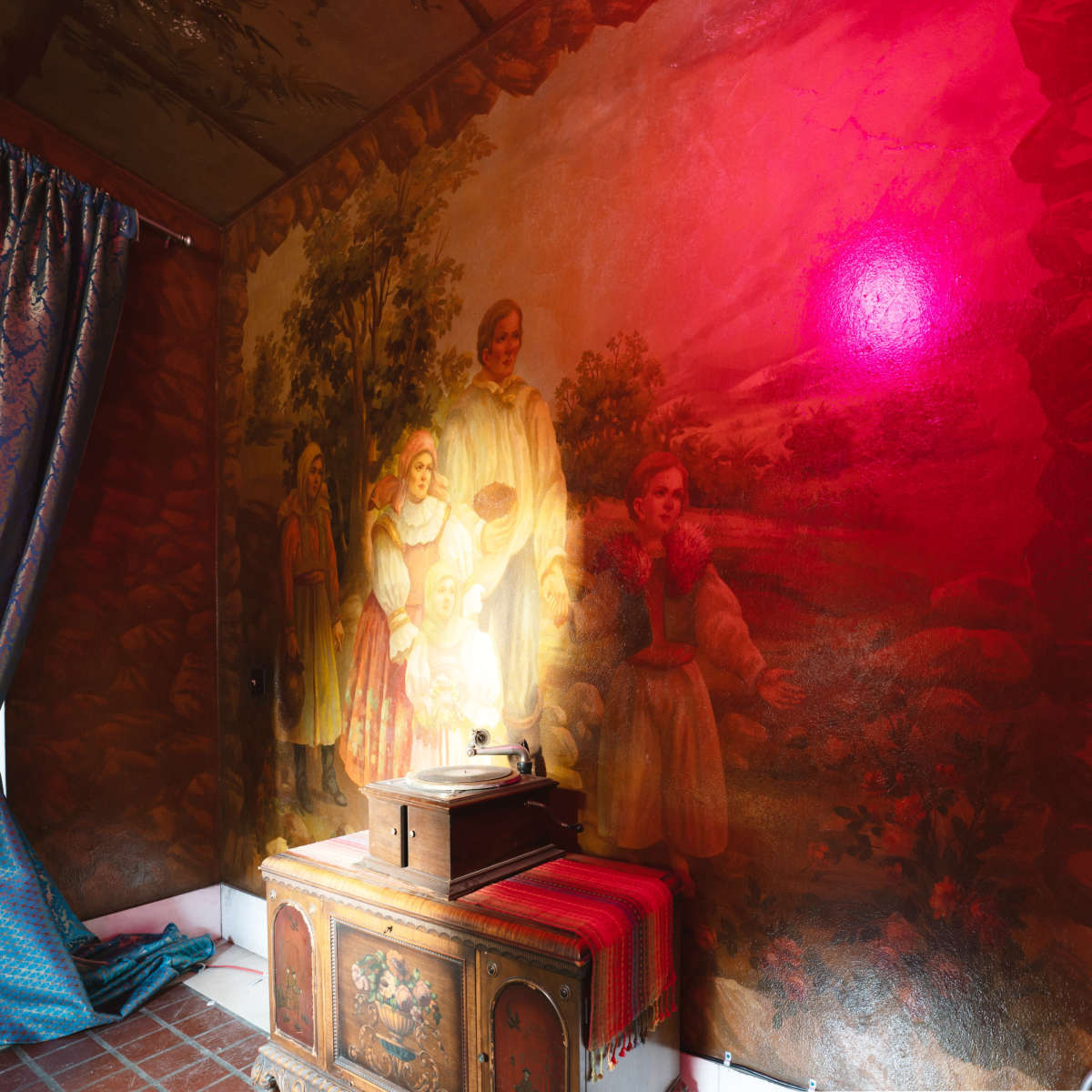 Indoor Grotto with all Original Stone and Murals in Munhall Image in Munhall, Munhall, PA