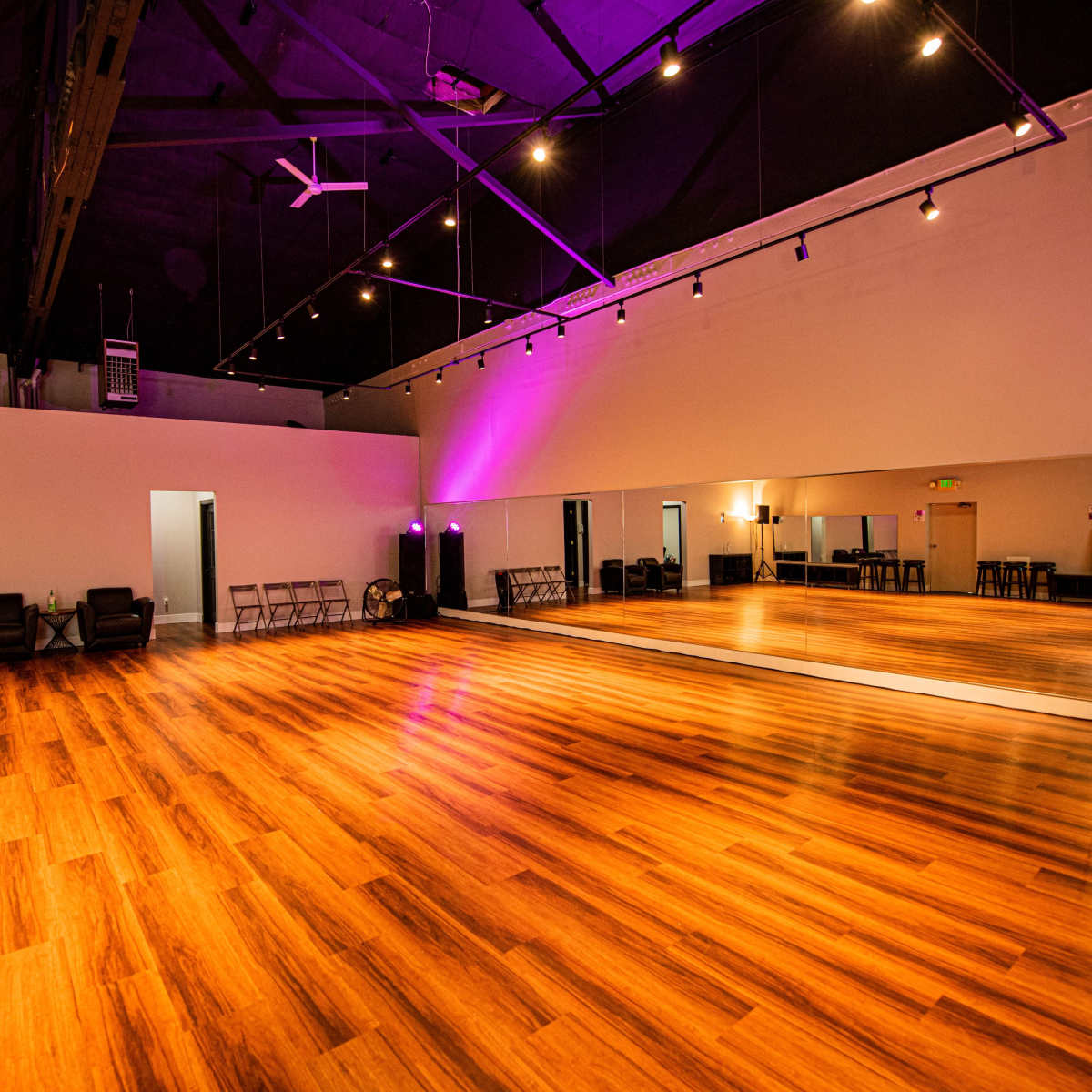 Newly Renovated Dance Studio with Party Lighting Seattle WA Event Peerspace