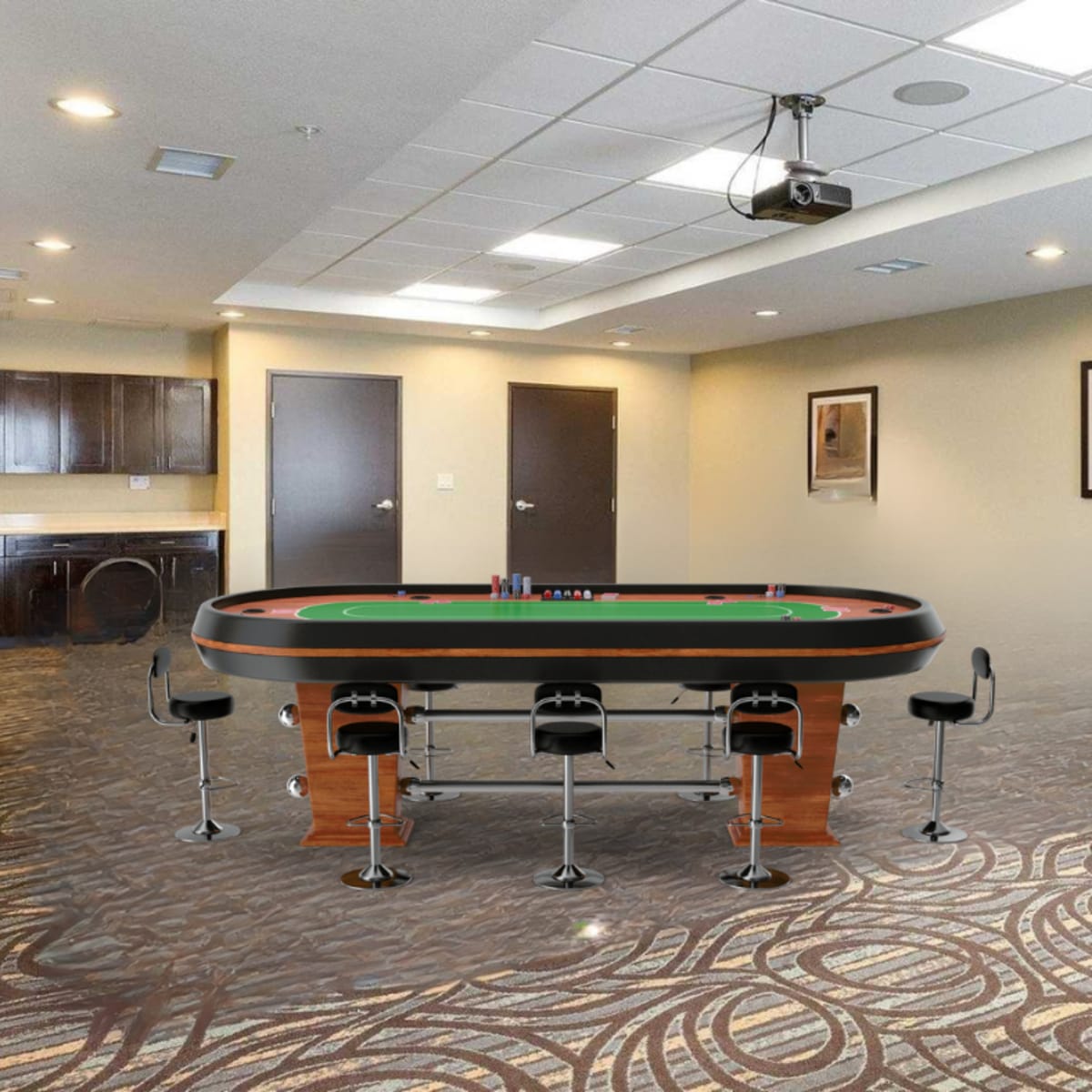 Private Poker Room in Chinatown in Houston Image in Westwood, Houston, TX