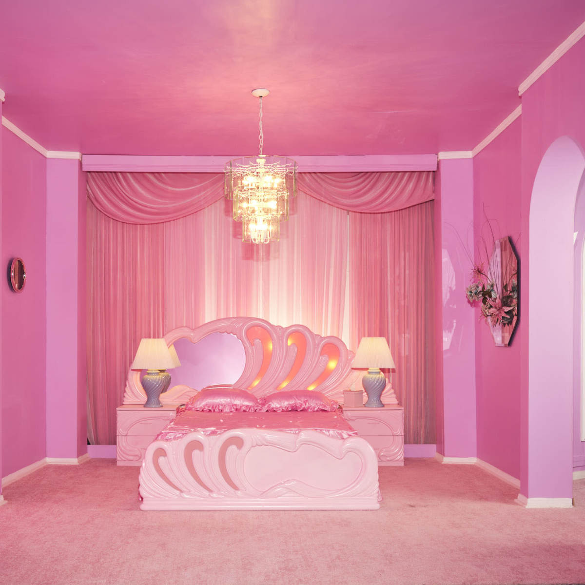 Pink bedroom set for girl shop