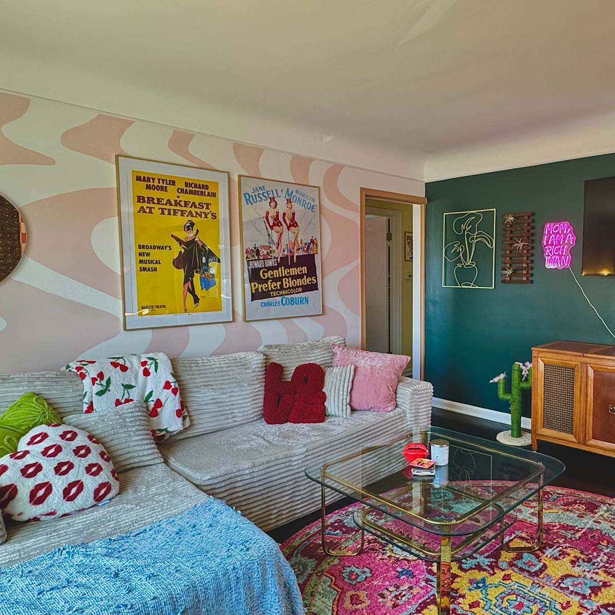 Groovy Eclectic 1950s Mid Century Modern Space in Oak Park Image in Oak Park, Oak Park, MI