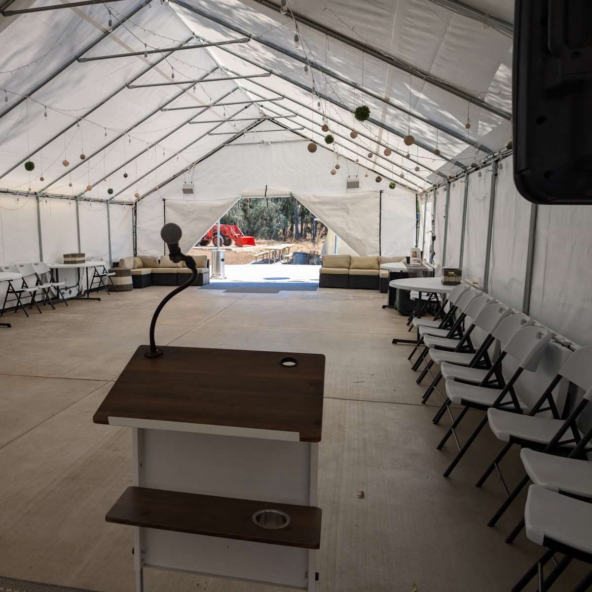 Amazing Production Space - Tent at the Rescue in Lakeside Image in , Lakeside, CA