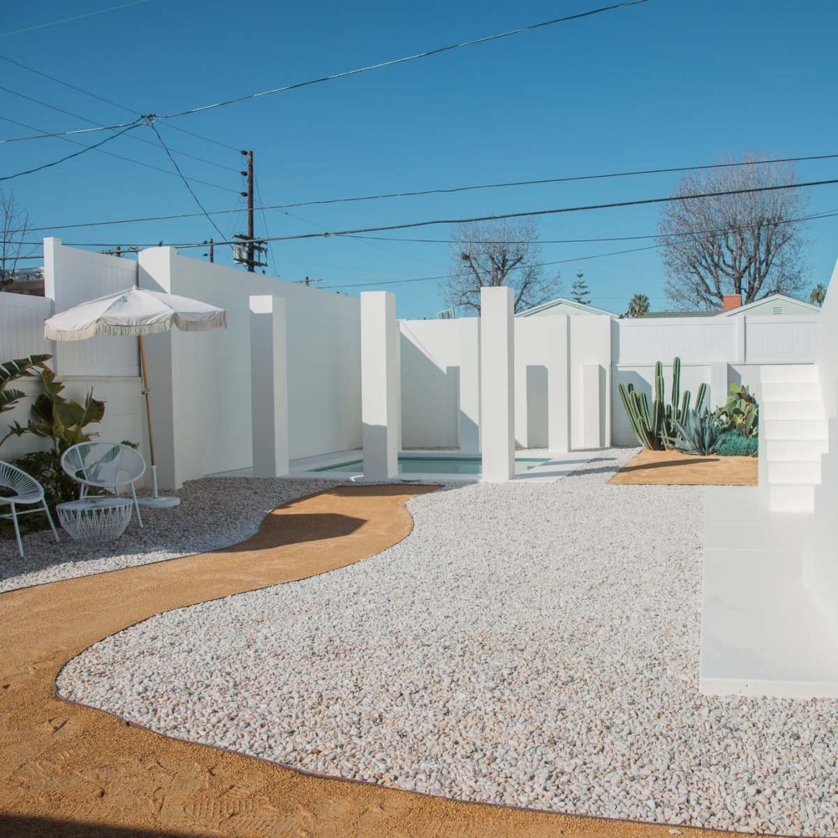 Villa Blanco - Greece and Tulum Inspired Backyard!, North Hollywood, CA ...
