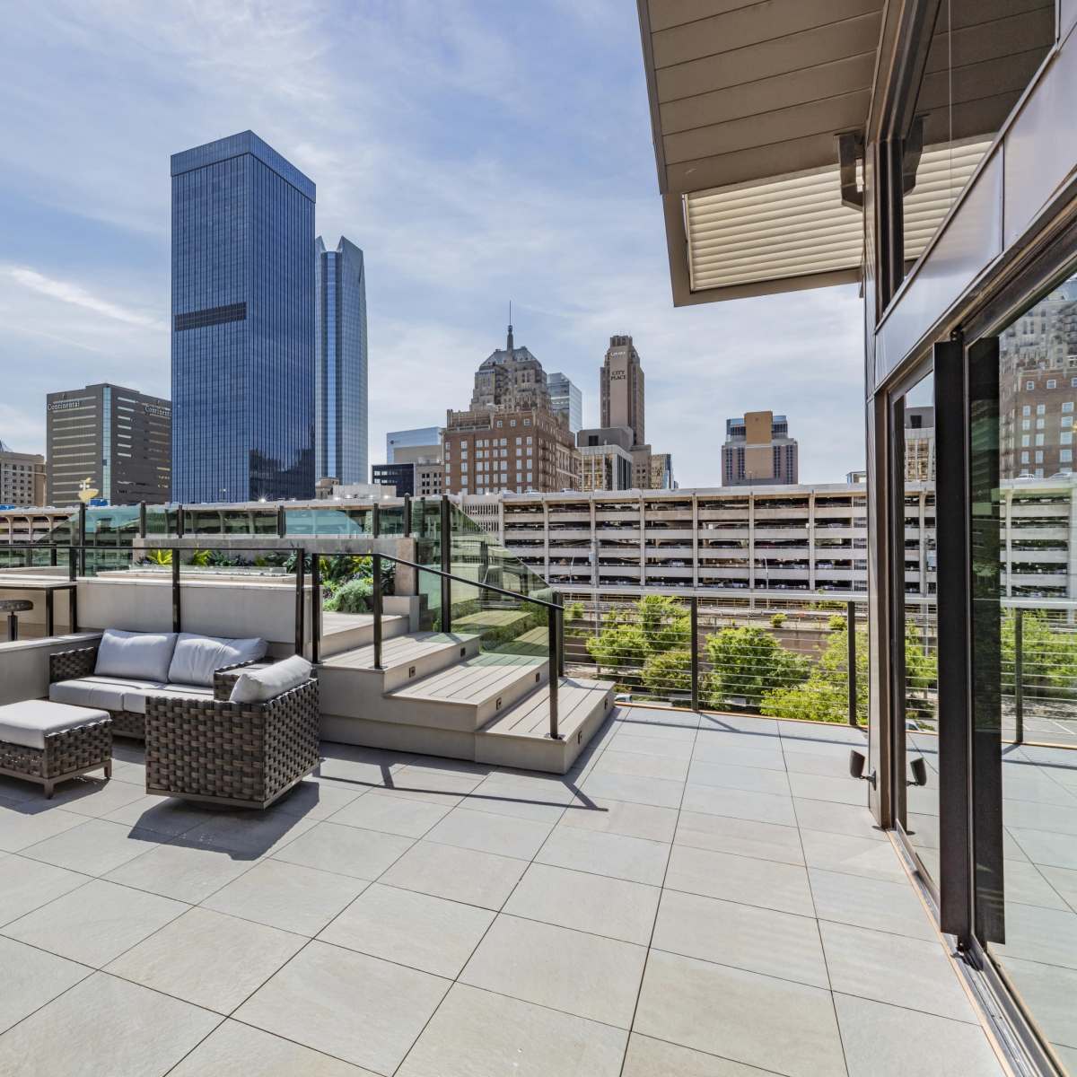 A closer look at Upscale Penthouse With Private Dog Park