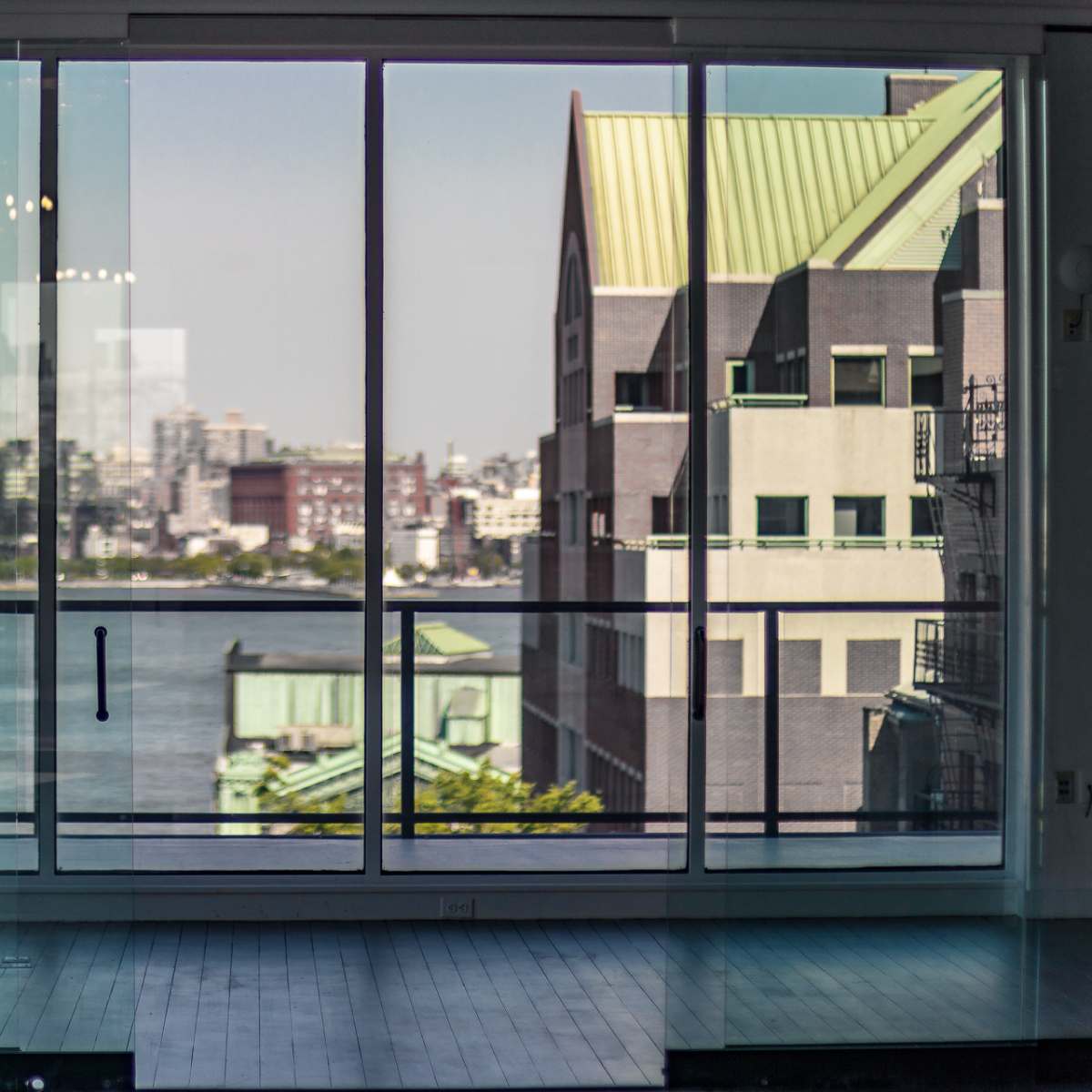 Antique Loft at Riverview | Hoboken Loft with Panoramic Views of ...
