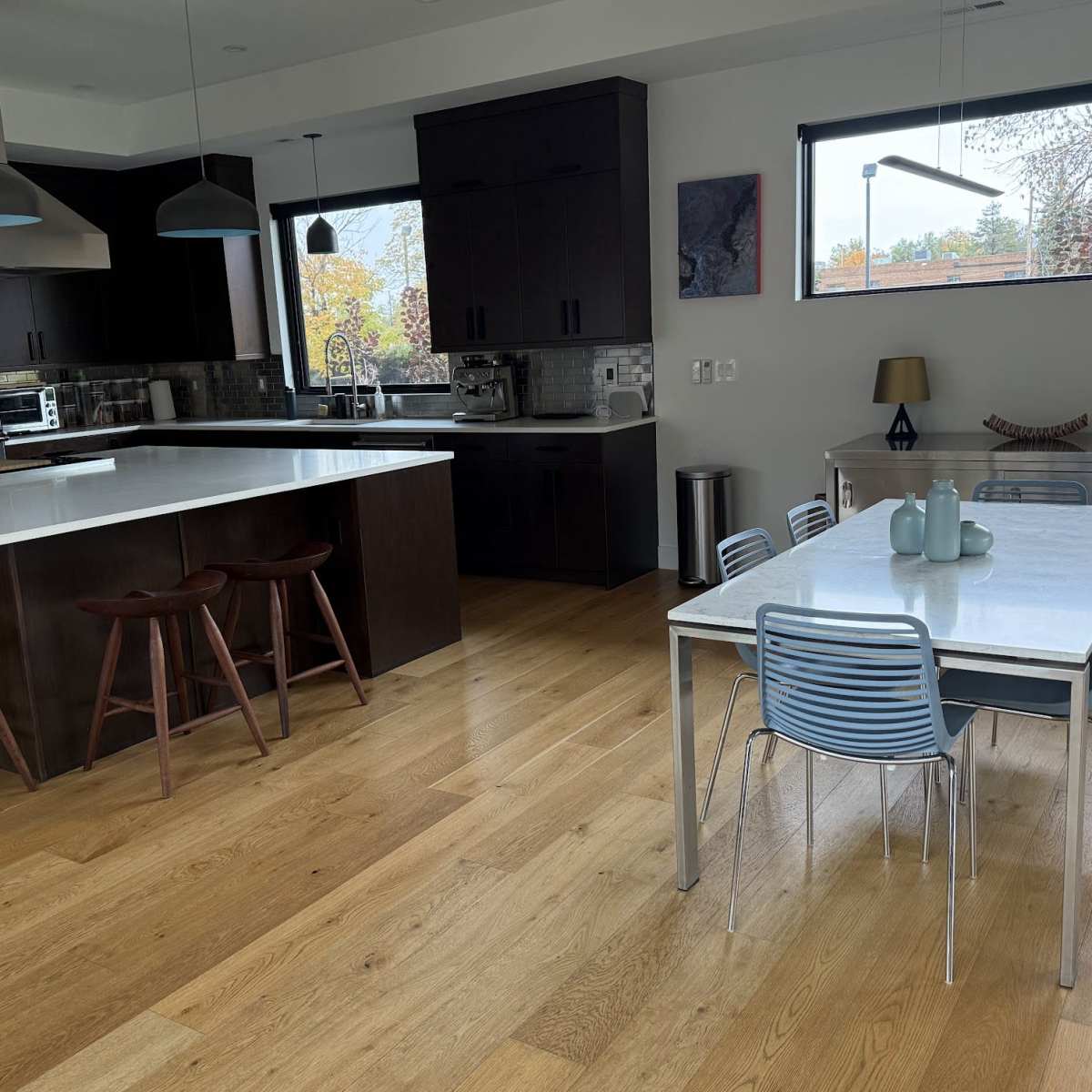 Modern house with amazing views of the Boulder Flatirons and Mount Sanitas in Boulder Image in Newlands, Boulder, CO