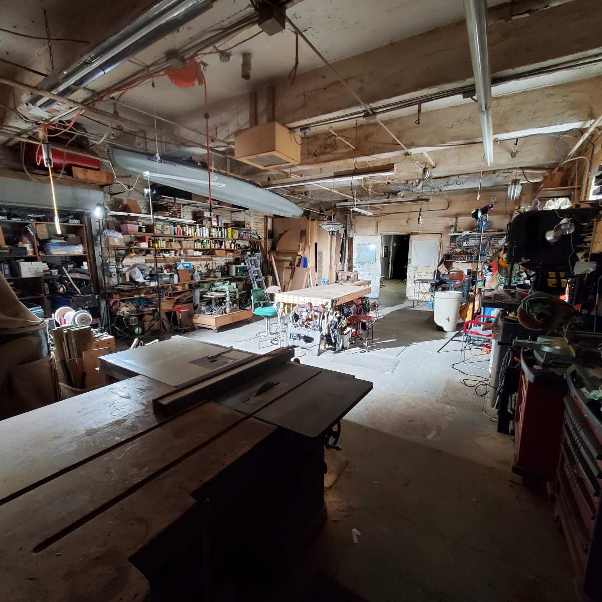 Woodshop lighting on sale