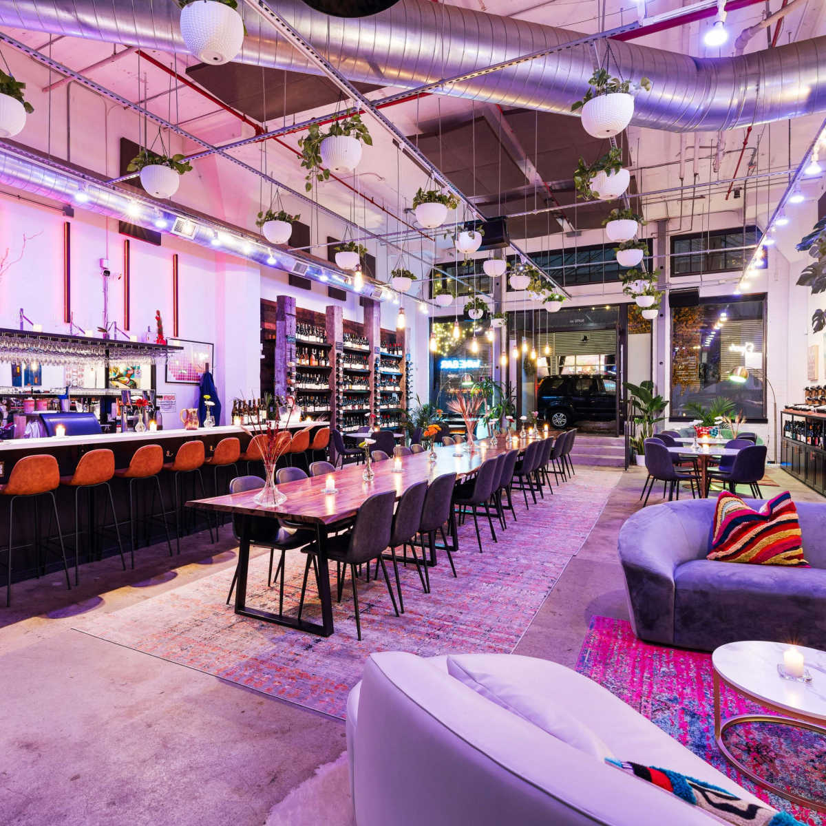 Backcountry Wine Tasting Room | Industrial Chic Wine Lounge, Portland ...