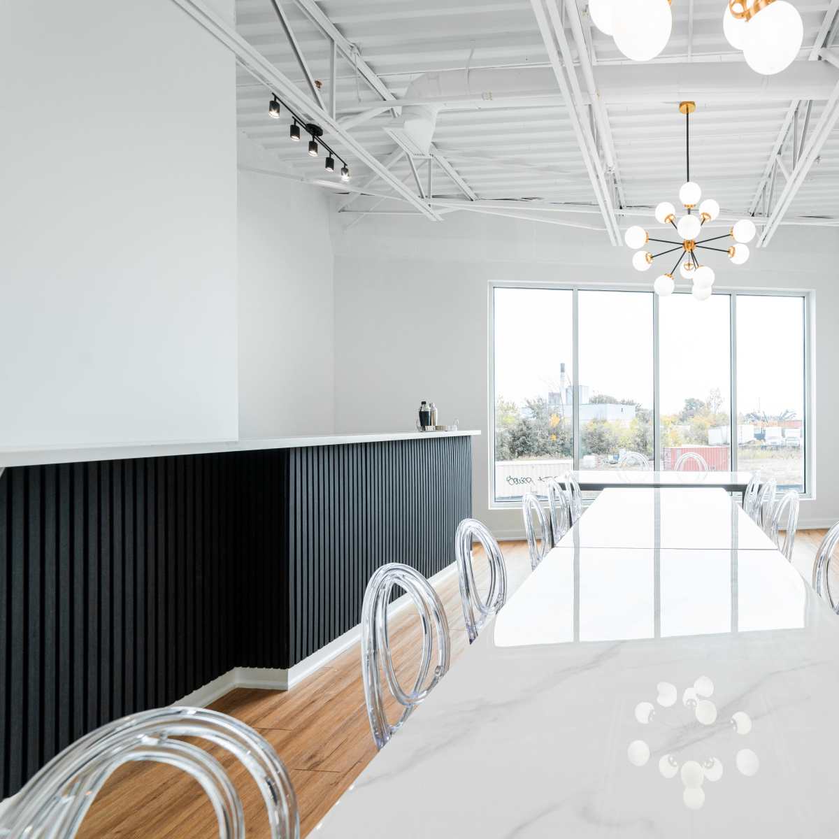 Curated Modern Black and White Ajax Studio Space Lots of Natural Light in Ajax Image in Ajax, Ajax, ON