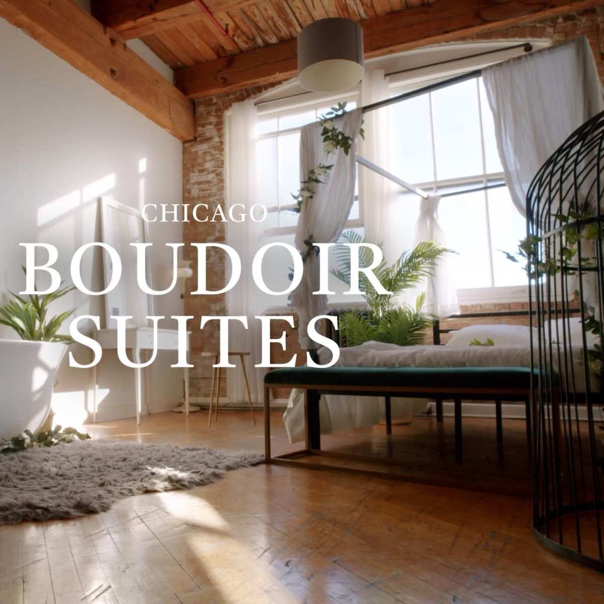 Cove Lofts The Boudoir Room Private Luxury Suite for Photo, Film