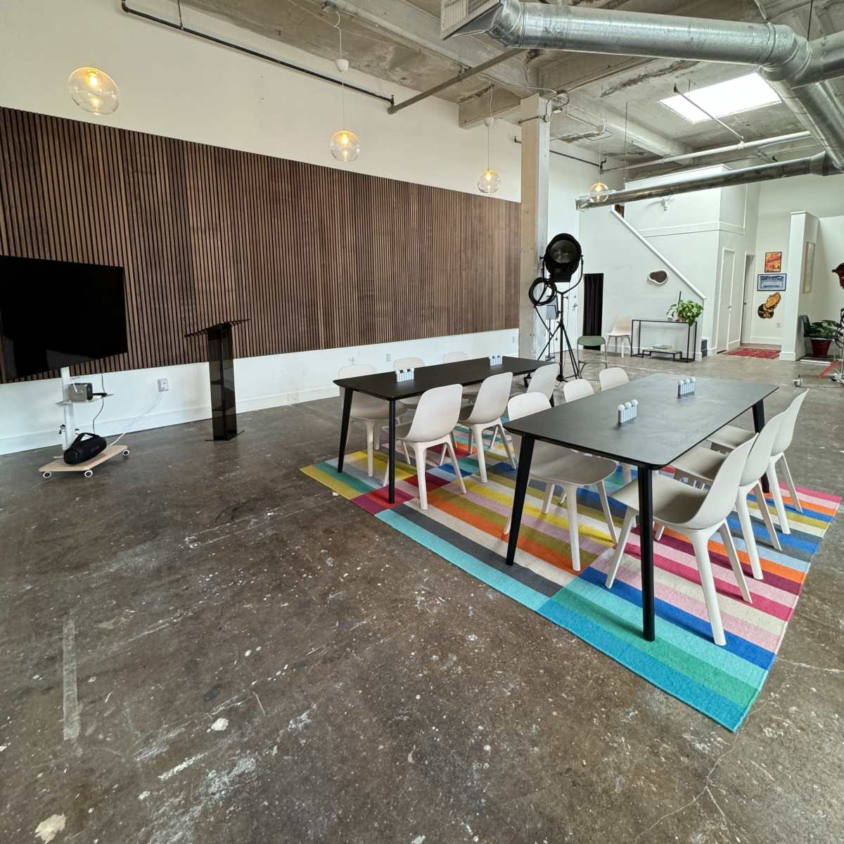 Modern Industrial Creative Content Studio and Event Space located on ...