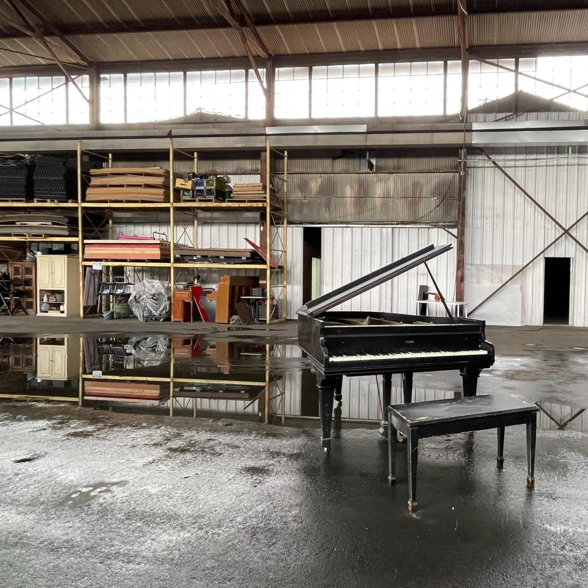 Baby Grand Piano Set Production Films Compton CA Production Peerspace
