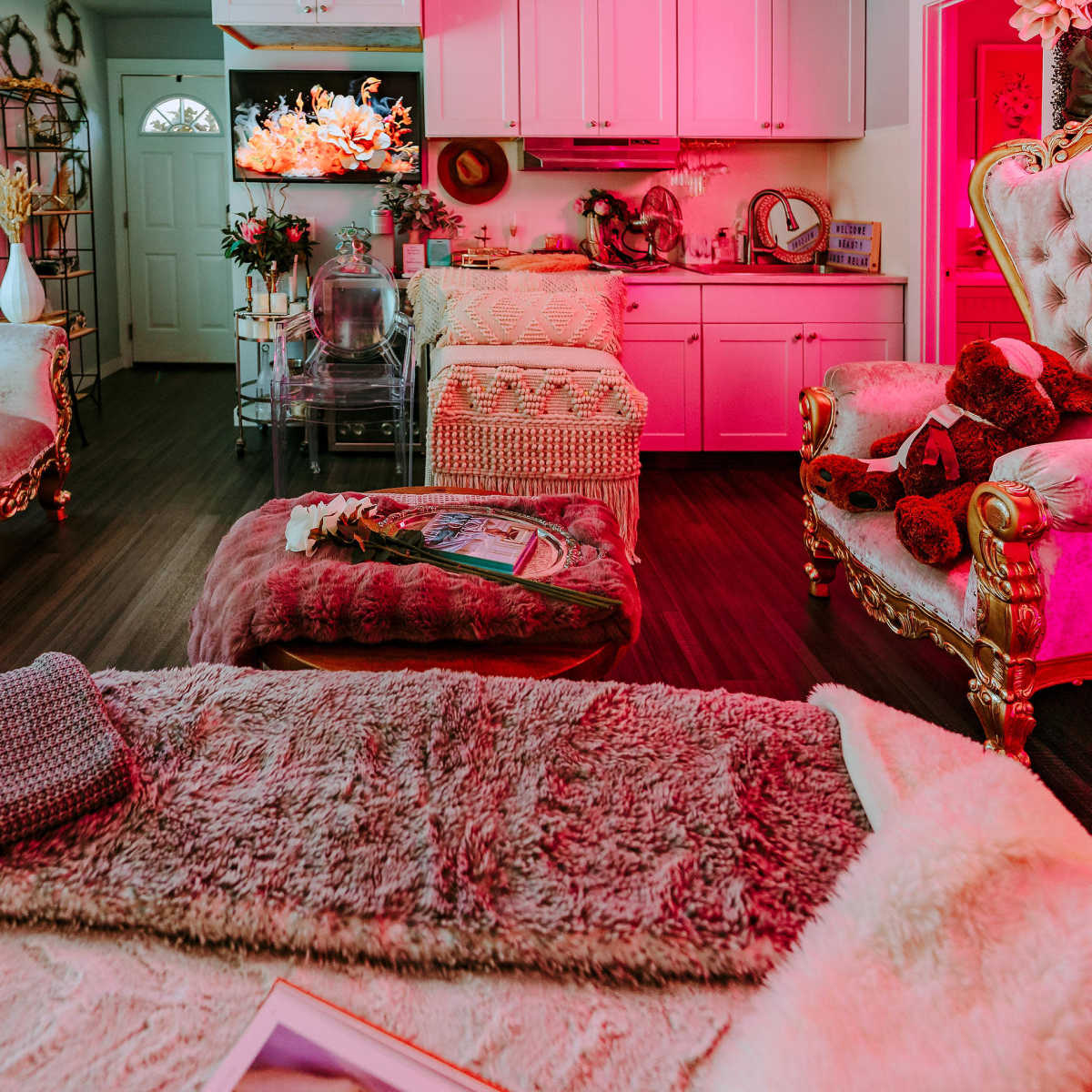 Dainty Sensual Bedroom + Free Lights in Houston Image in Deerfield Village, Houston, TX