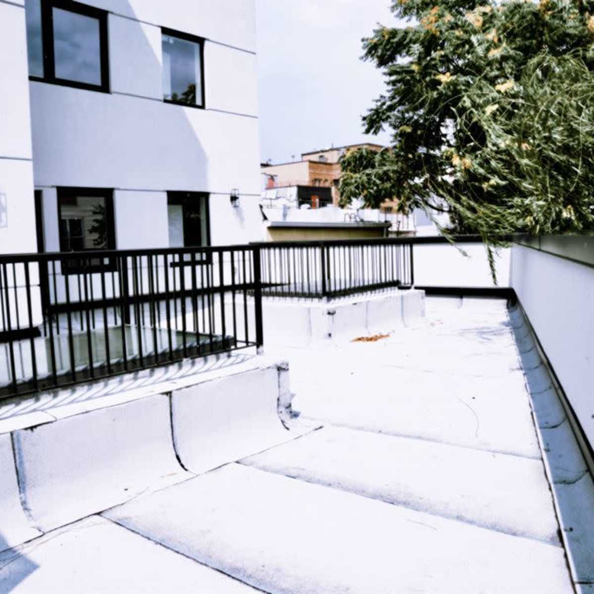 White Open Space With Outside Terrace in Brooklyn Image in Bushwick, Brooklyn, NY