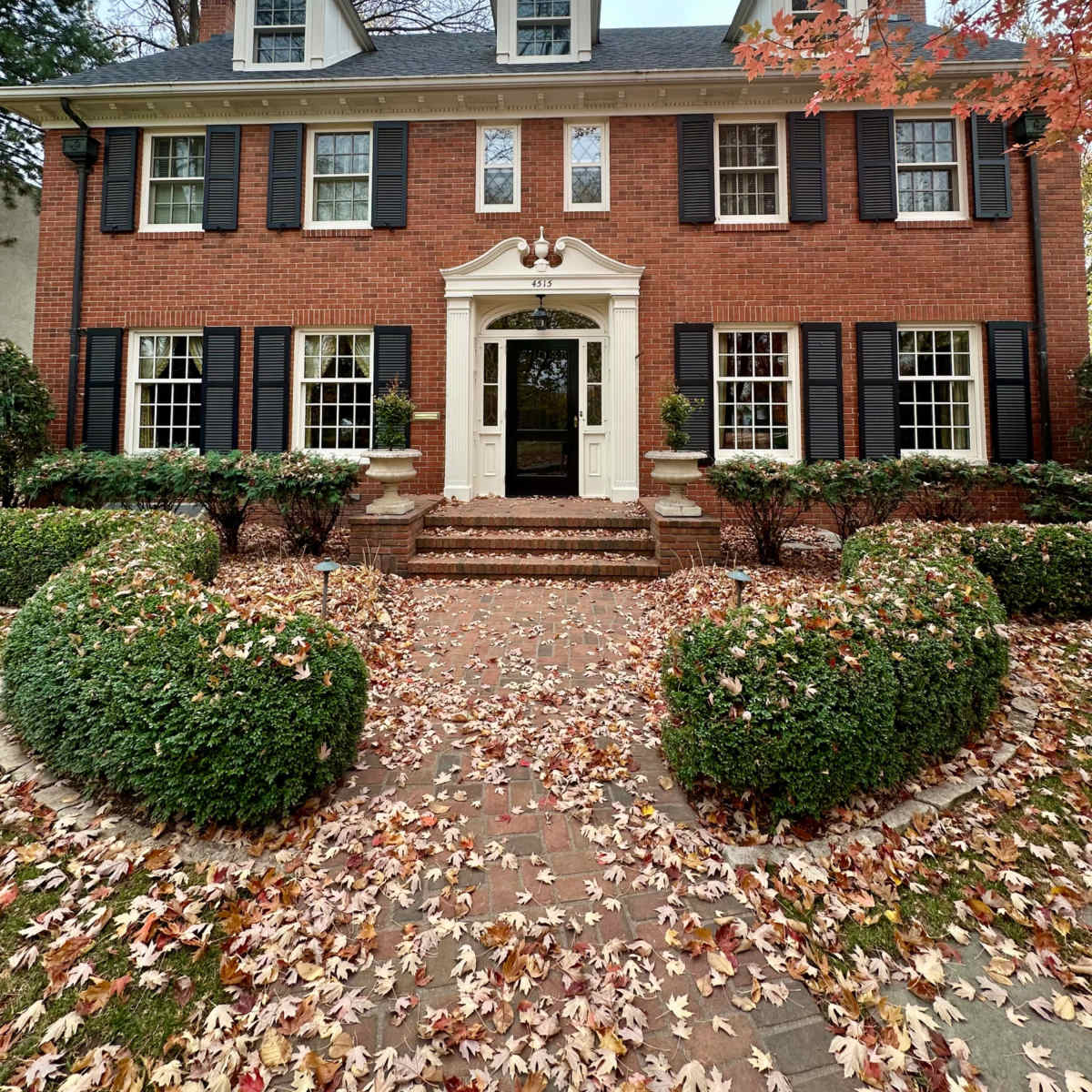 1930s Brick Colonial Traditional Center Hall Floor Plan in Edina Image in Country Club, Edina, MN