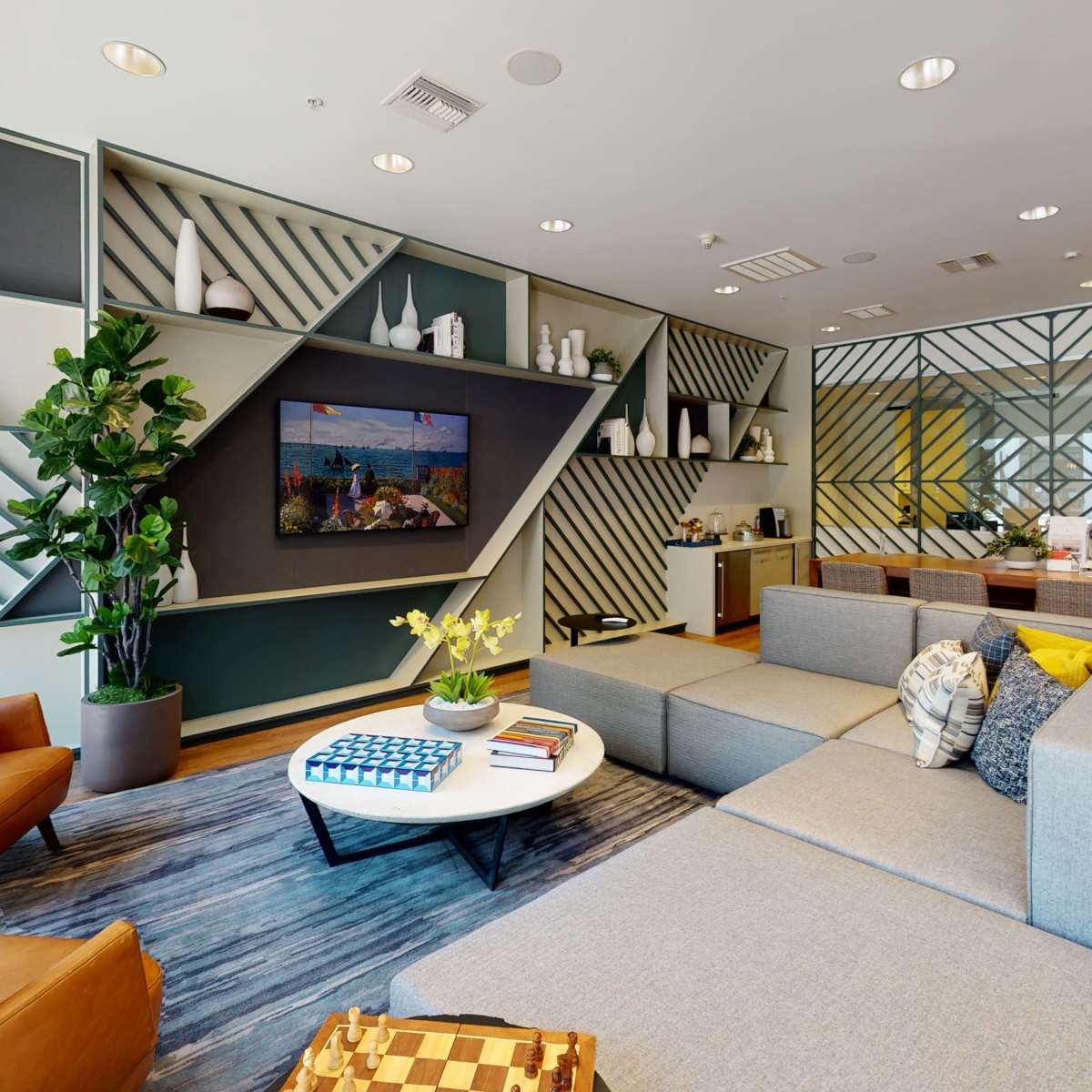 Modern lounge space in Wilshire, Los Angeles, CA | Event | Peerspace