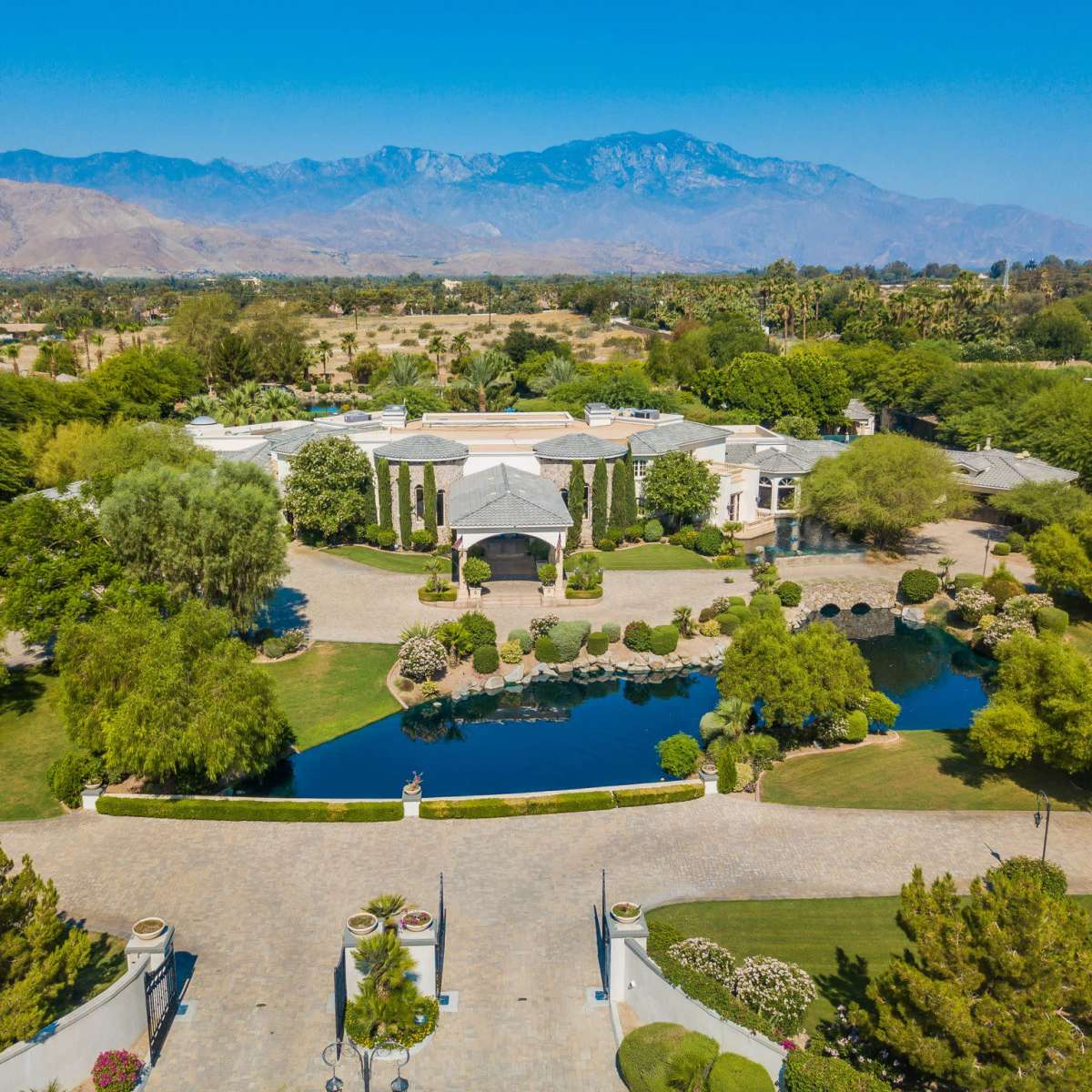 Regal and Opulent Desert Chateau in Rancho Mirage for Extravagant Celebrations in Rancho Mirage Image in Rancho Mirage, Rancho Mirage, CA