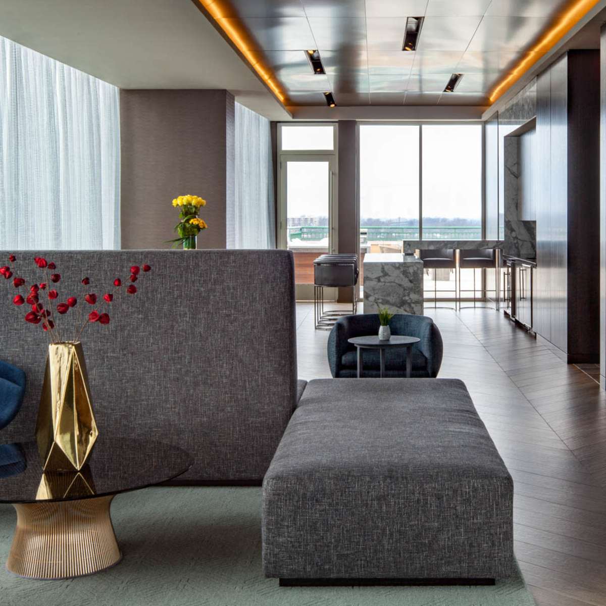 Spacious Lounge Space with Beautiful Views! | Virginia Square in Arlington Image in Virginia Square, Arlington, VA