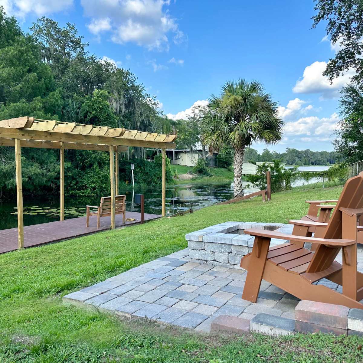 Lakefront Duplex: Boat, Jet Skis, Pool, Hot tub in Orlando Image in Edgewood, Orlando, FL