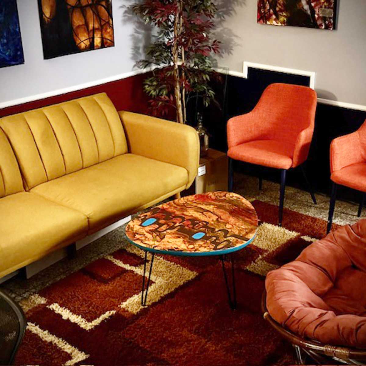 Downtown Charlotte  Lounge/ Art gallery/ Screening room in Charlotte Image in Charlotte center city, Charlotte, NC