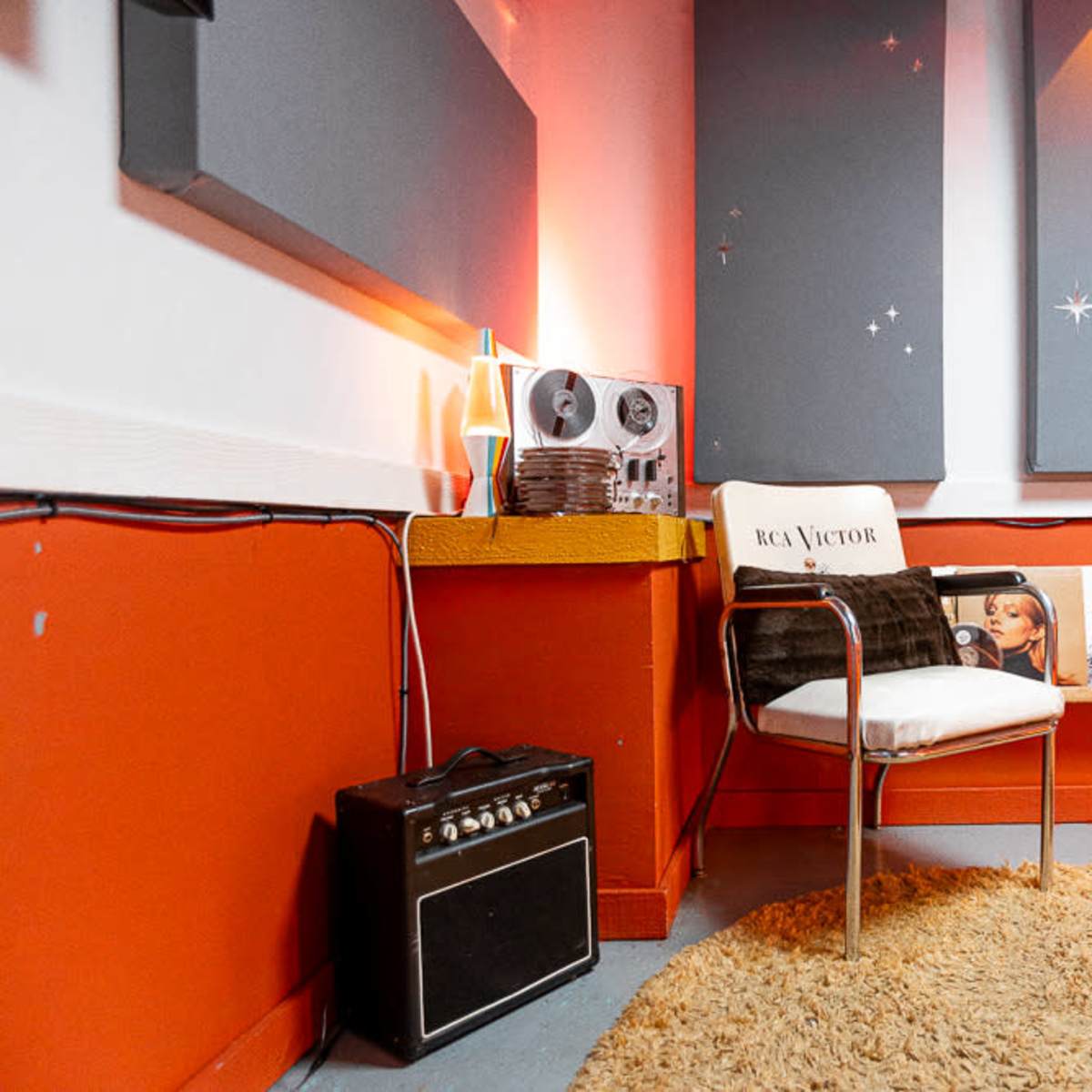 Music Row Podcast Studio and Vocal Room - The Hideout in Nashville Image in Edgehill, Nashville, TN