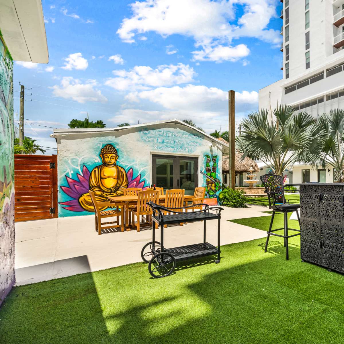 The Freedom House • Urban Oasis • Eclectic Retreat • Fort Lauderdale FL in Fort Lauderdale Image in Flagler Village, Fort Lauderdale, FL