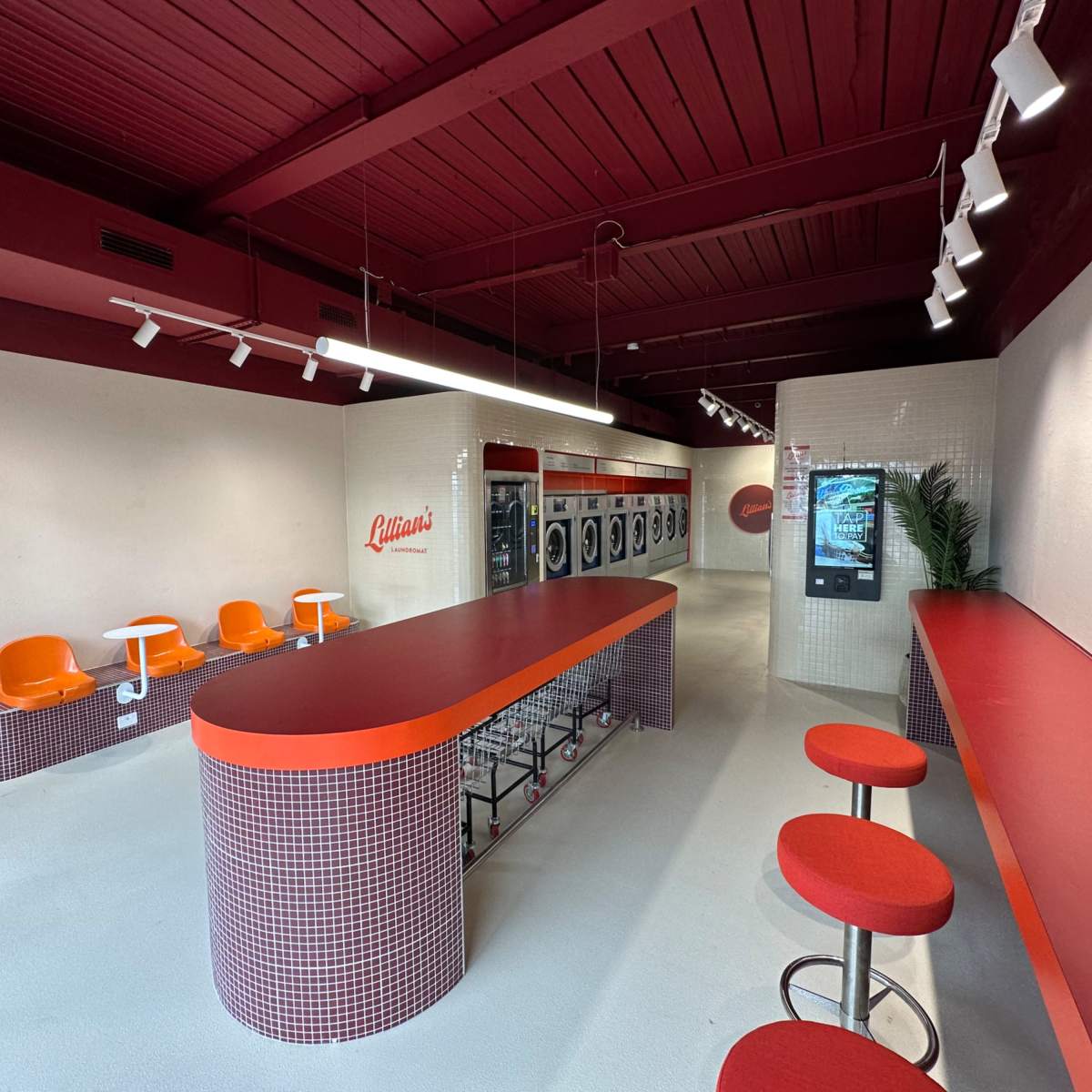 Retro inspired modern laundromat in North Narrabeen Image in North Narrabeen, North Narrabeen, NSW
