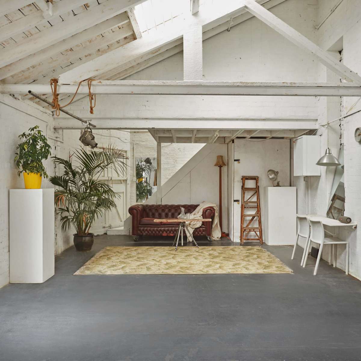 Beautiful event space warehouse with natural light and outdoor area in London Image in Leyton, London, ENG