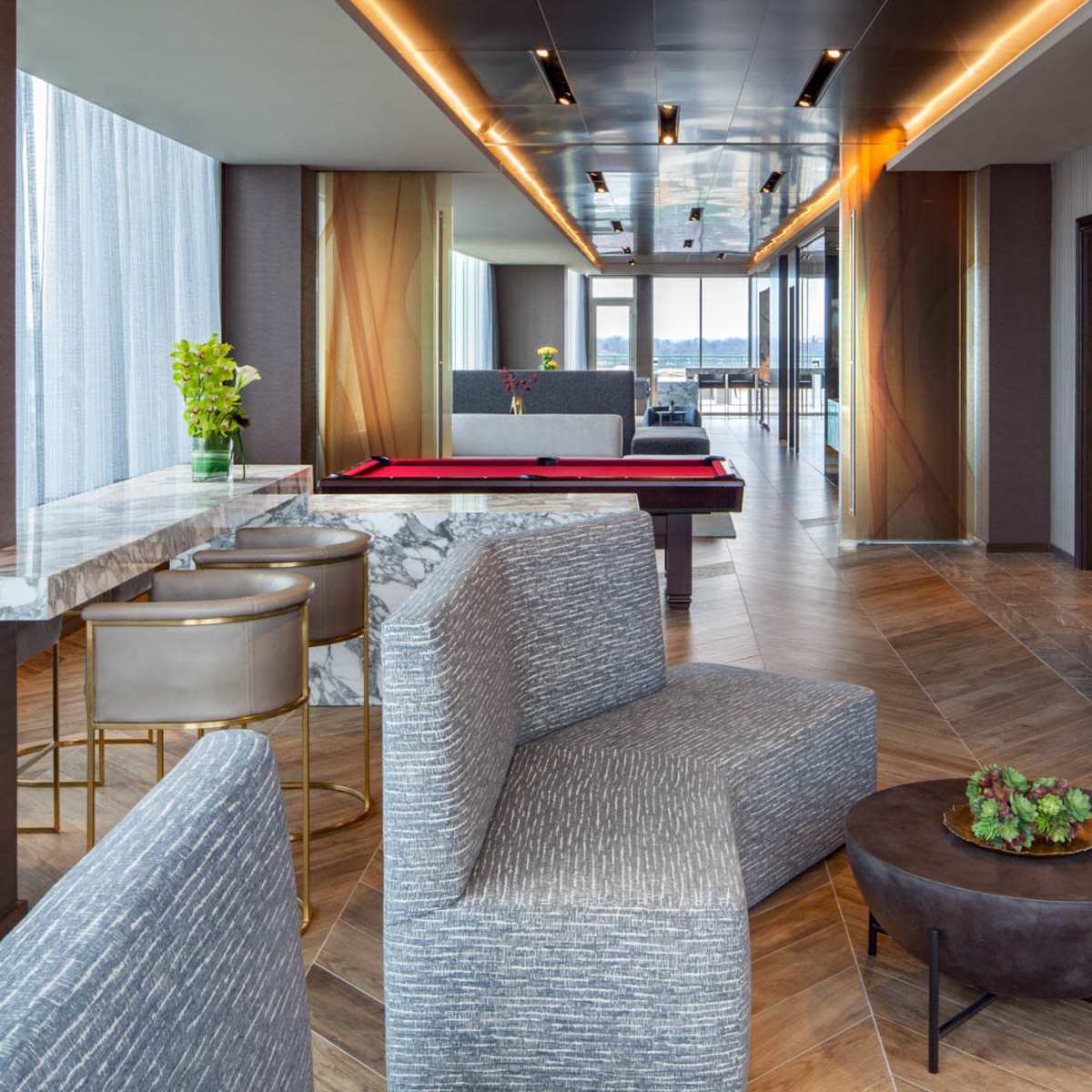 Spacious Lounge Space with Beautiful Views! | Virginia Square in Arlington Image in Virginia Square, Arlington, VA
