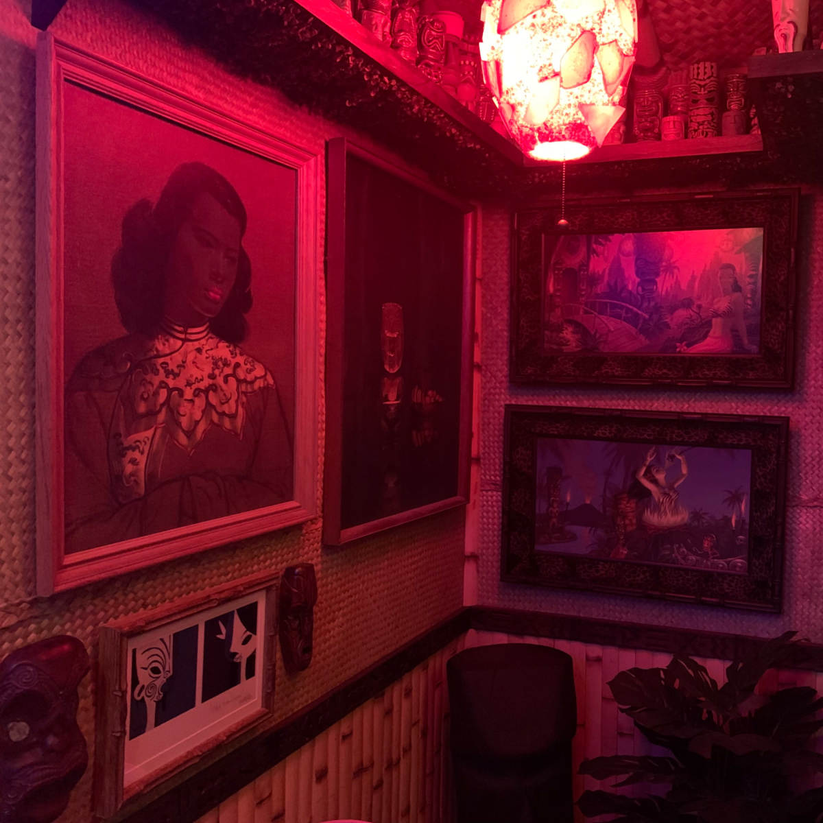 Plan Your Escape to this Exotic Home Tiki Bar in West Bloomfield Image in West Bloomfield Township, West Bloomfield, MI