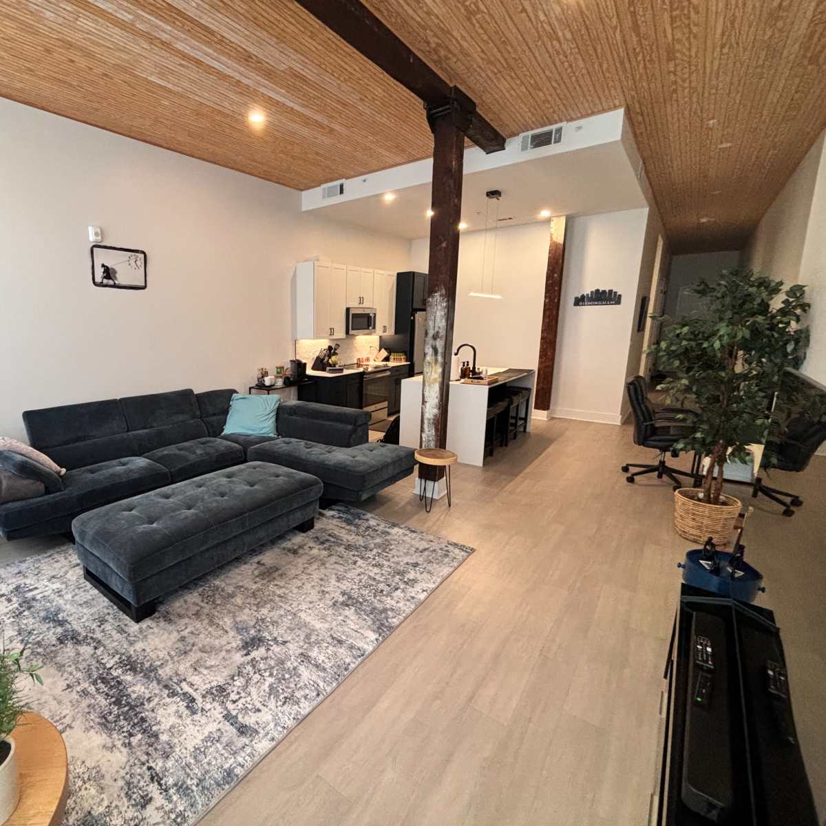 Luxury Loft with Rooftop Terrace in Birmingham’s Historic Theatre