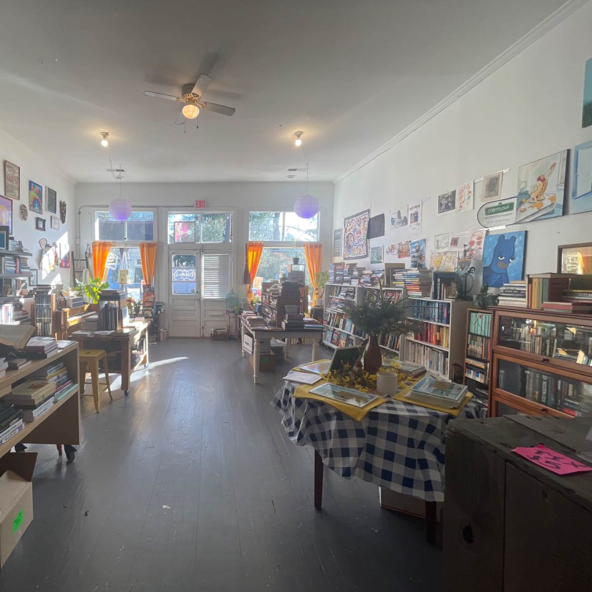 Colorful Artsy Bookstore with Intimate Performance Space in Atlanta Image in Candler Park, Atlanta, GA