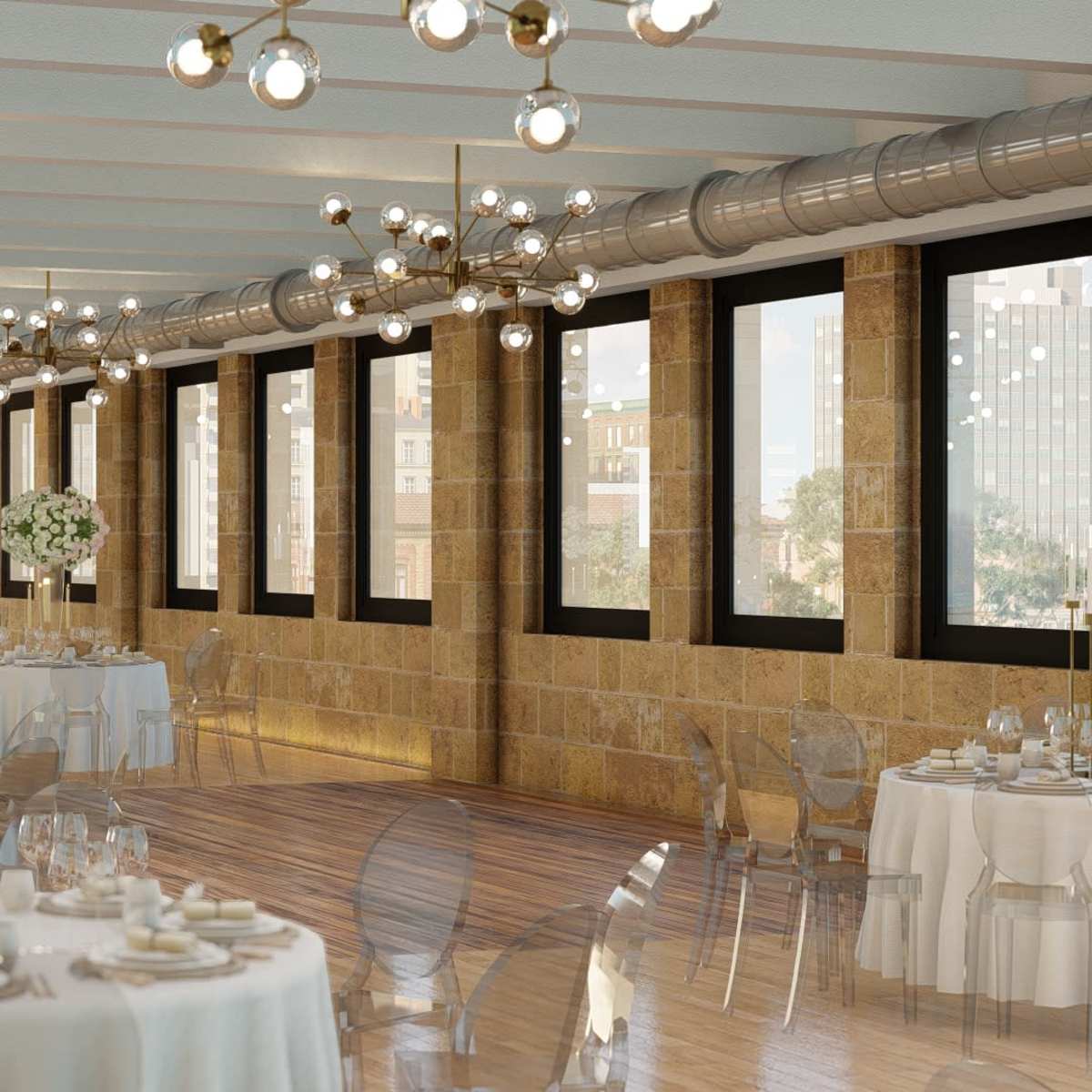 Downtown Loft-Style Venue with Skyline Views in Dallas Image in Dallas Downtown Historic District, Dallas, TX