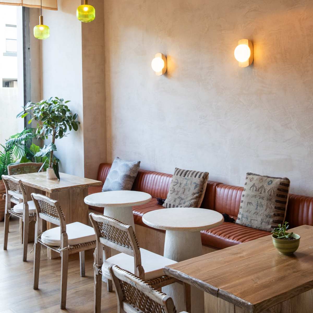 Charming Dining Room & Café with Indoor-Outdoor Flow, Venice, CA | Off ...
