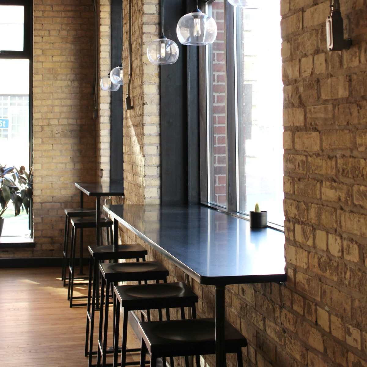 Bright Exposed Brick Cafe Event Space in North Loop Minneapolis in Minneapolis Image in Central Minneapolis, Minneapolis, MN