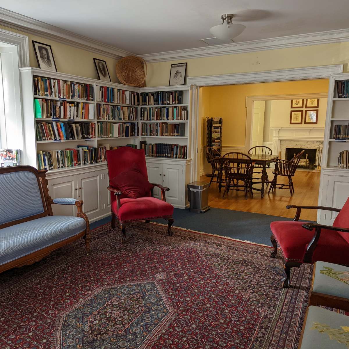 Intimate Library and Parlor in Historic Building, WASHINGTON, DC ...